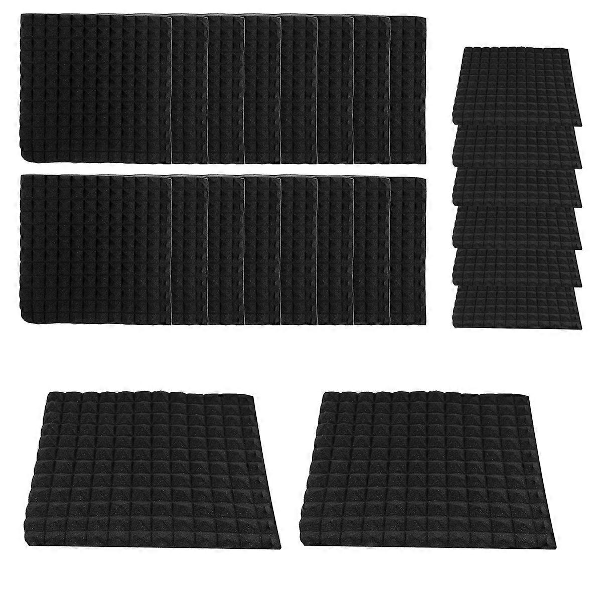 24Pcs 30X3 0X 2,5 cm Sound Isolierung Isolierung Schaum Sound Isolierung Schaum