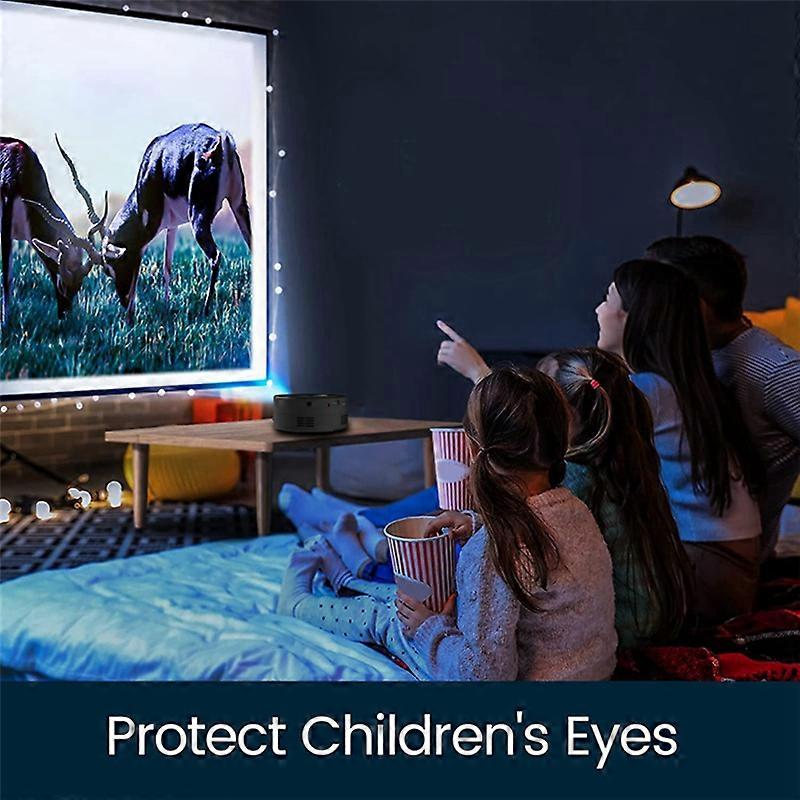 YT200 Convenient Projector LED Mobile Video Projector Home Theater