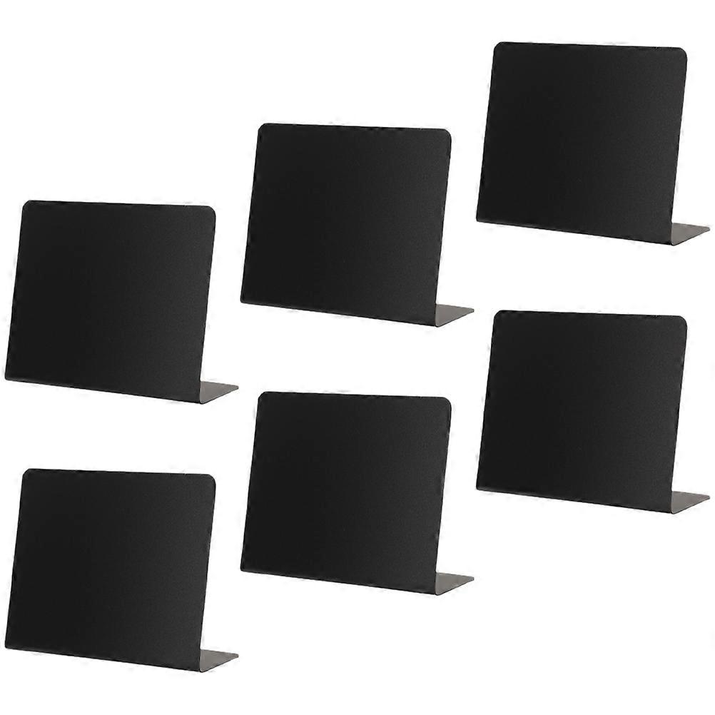 Black Drawing Blackboards Multifunctional for Writing 24Pcs PVC Material