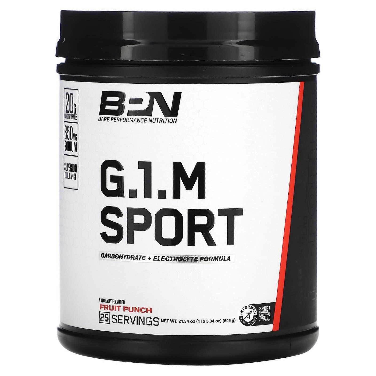G.1.M Sport, Fruit Punch, 1 lb, (605 g)