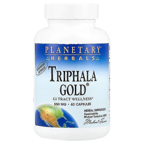 Planetary Herbals, Triphala GoldÃÂÃÂÃÂÃÂÃÂÃÂÃÂÃÂ®, 60 Capsules