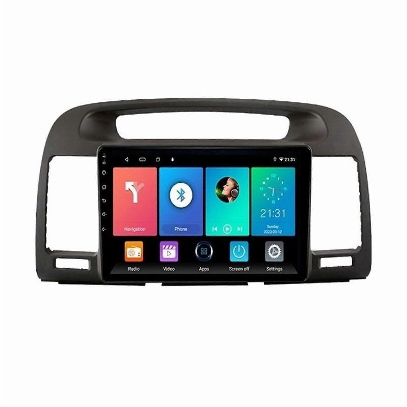 Stereo Radio for Toyota Camry 2000-2006 Android GPS Carplay 4+64G