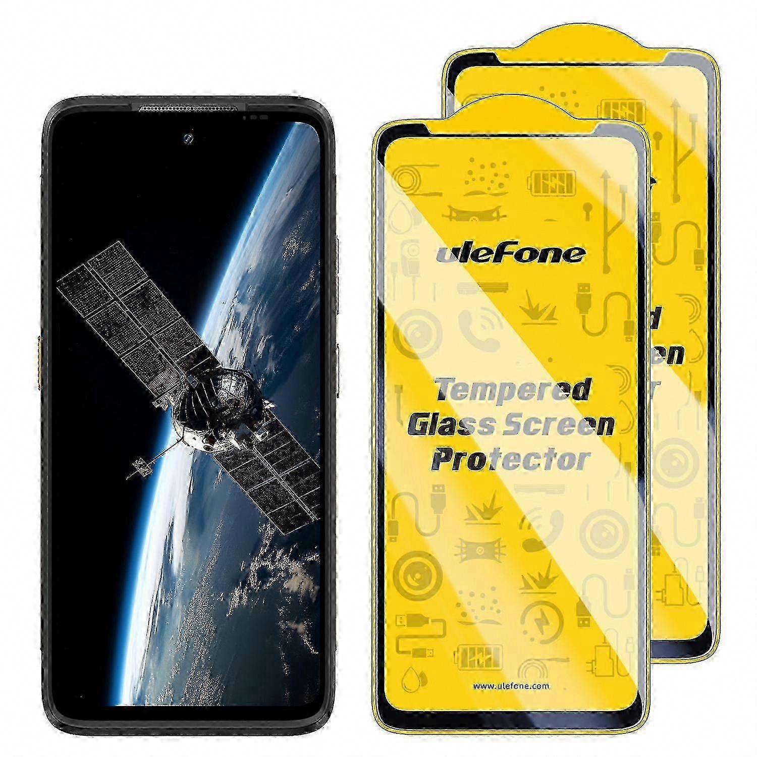 2szt Ulefone 9H HD Szkło hartowane Anti-Fingerprint Screen Protector