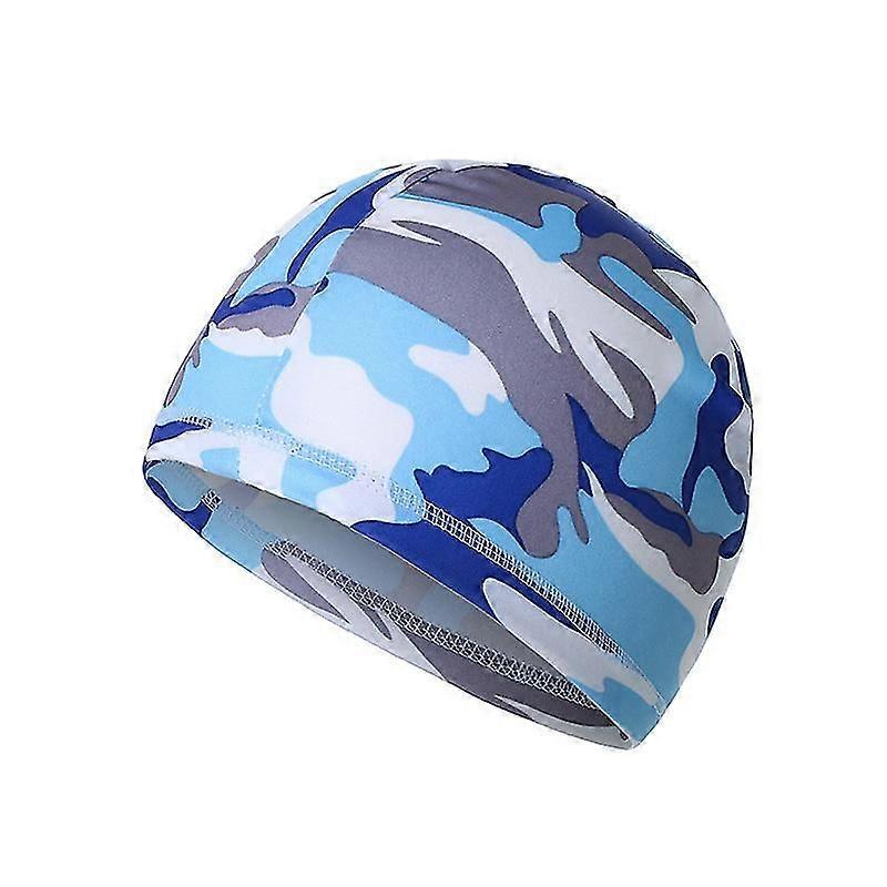 Cooling Skull Caps Biking Comfortable1pcs-blue
