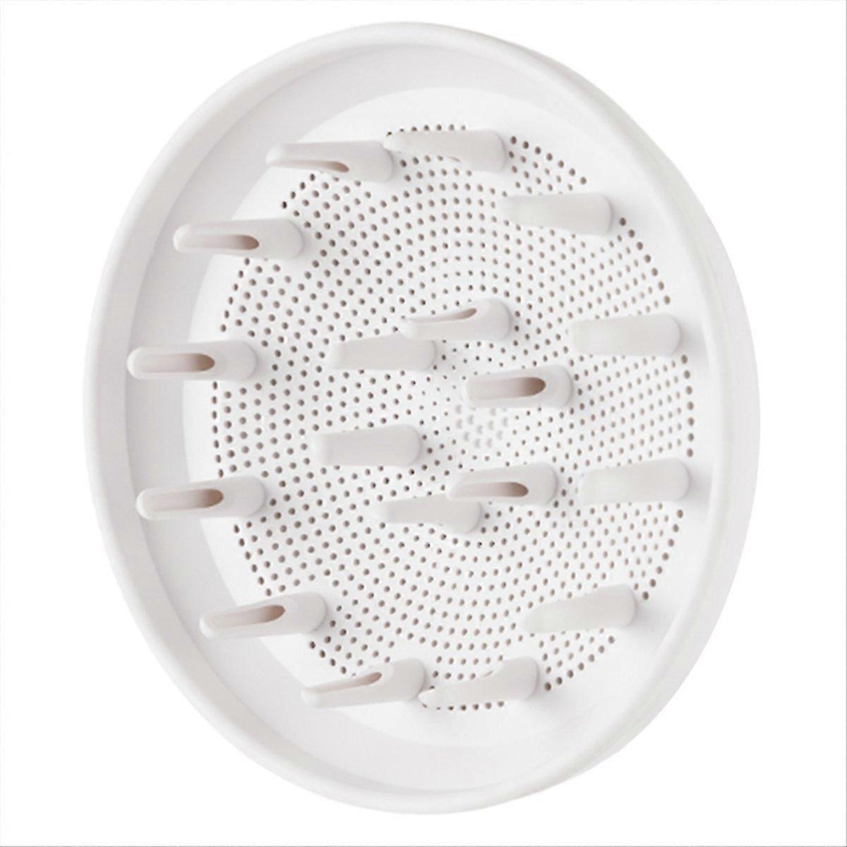 Para Secador de Pelo Diffusion Perm Curling Air Nozzle blanco