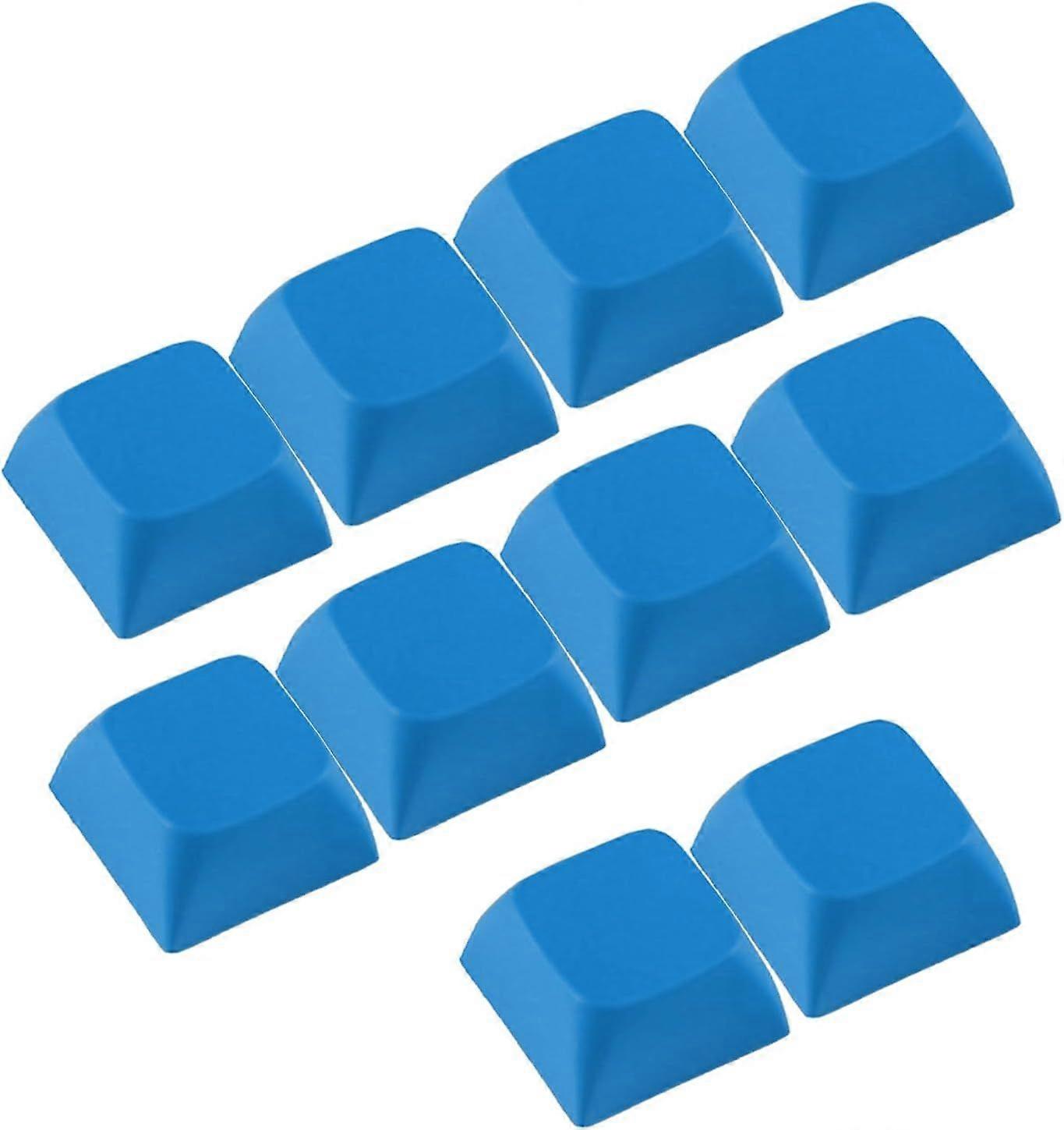 SeraphinaT 10PCs 1U XDA Profile Keycap Set Multi Color PBT Blank Keycaps