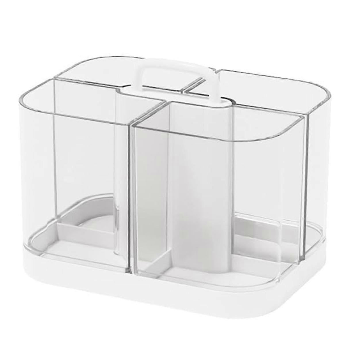 Stackable Storage Box with Handle Mark Pen Holder Storage Box Suitable for Office Stationery Storage