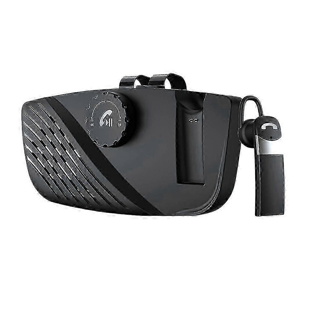 Wireless Car Speakers Handsfree Car Kit Hands-Free Bluetooth Multipoint Speakerphone Sun Visor Blue