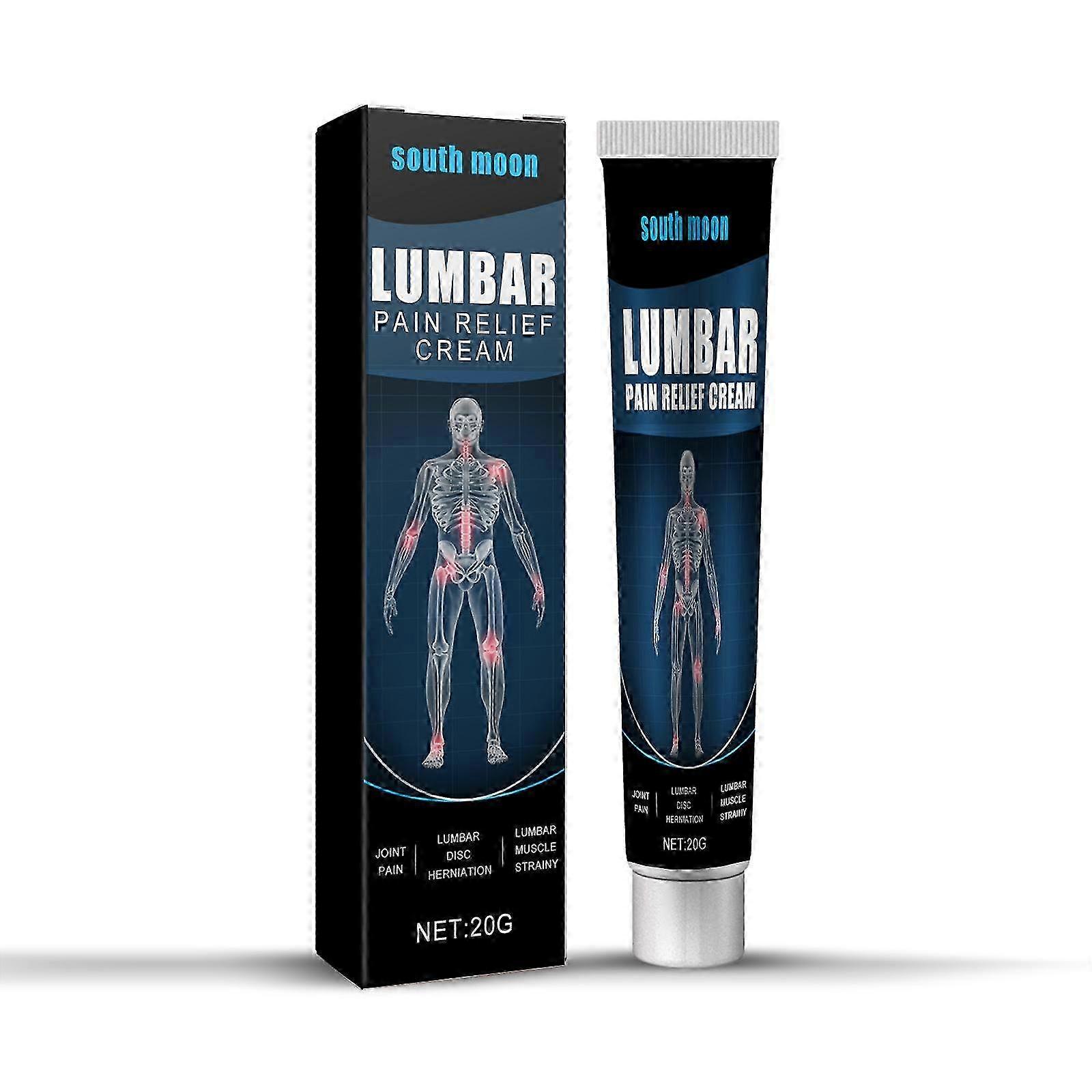 1-3 יחידות דרום ירח קרם למתיחת שרירים המותניים גוף קרם לחפירת חוליות הברך בטחונות טיפול קרם להקל על כאבי מפרקים טיפול קרם