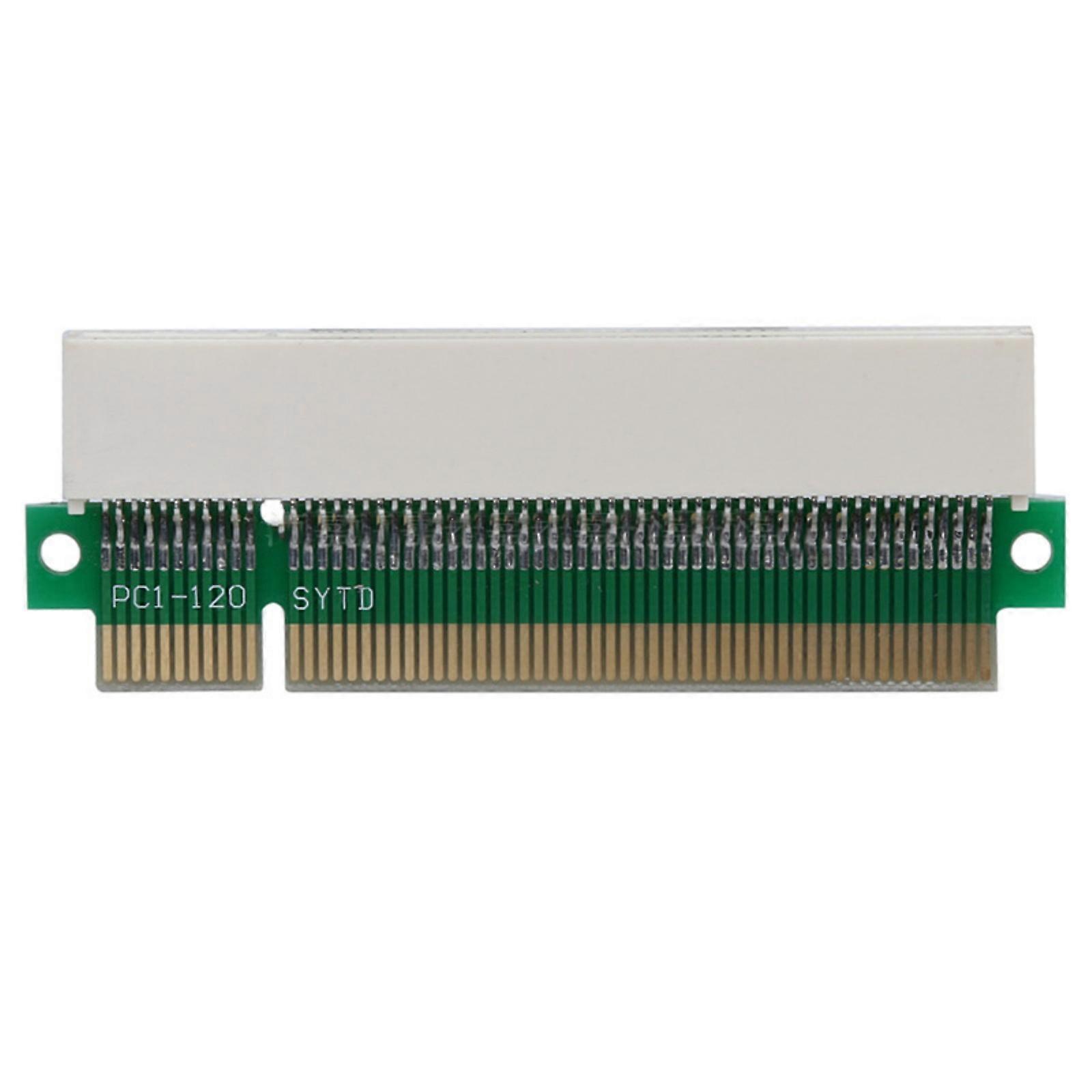PCI 180 Degree Adapter Risers Card Male to Female Risers Adapter Card for 1U 2U 3U Computer Servers Chassis Multicolor