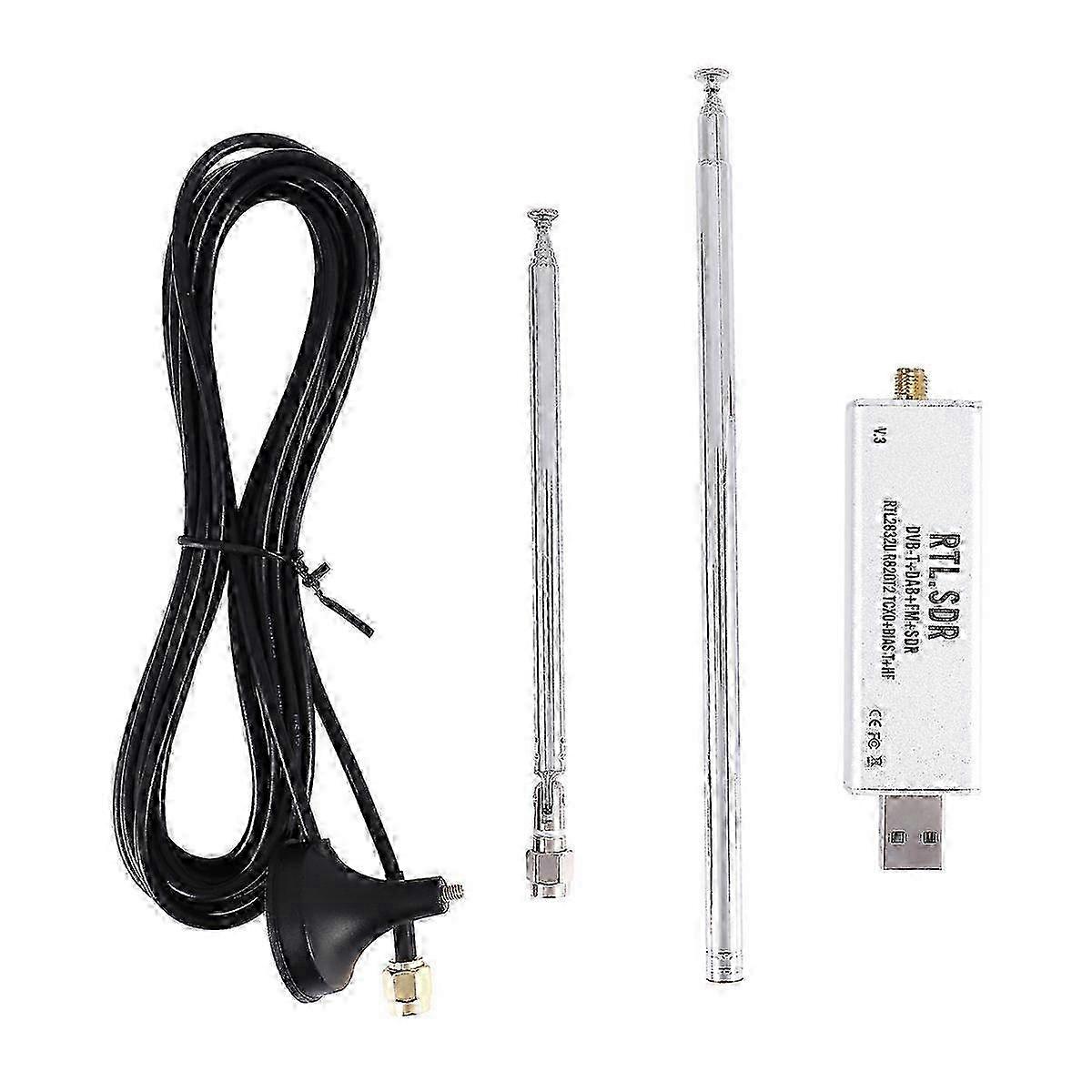 Suitable For Rtl Sdr Receiver V3 0.1mhz-1.7ghz Tcxo Sma With Antenna-jc