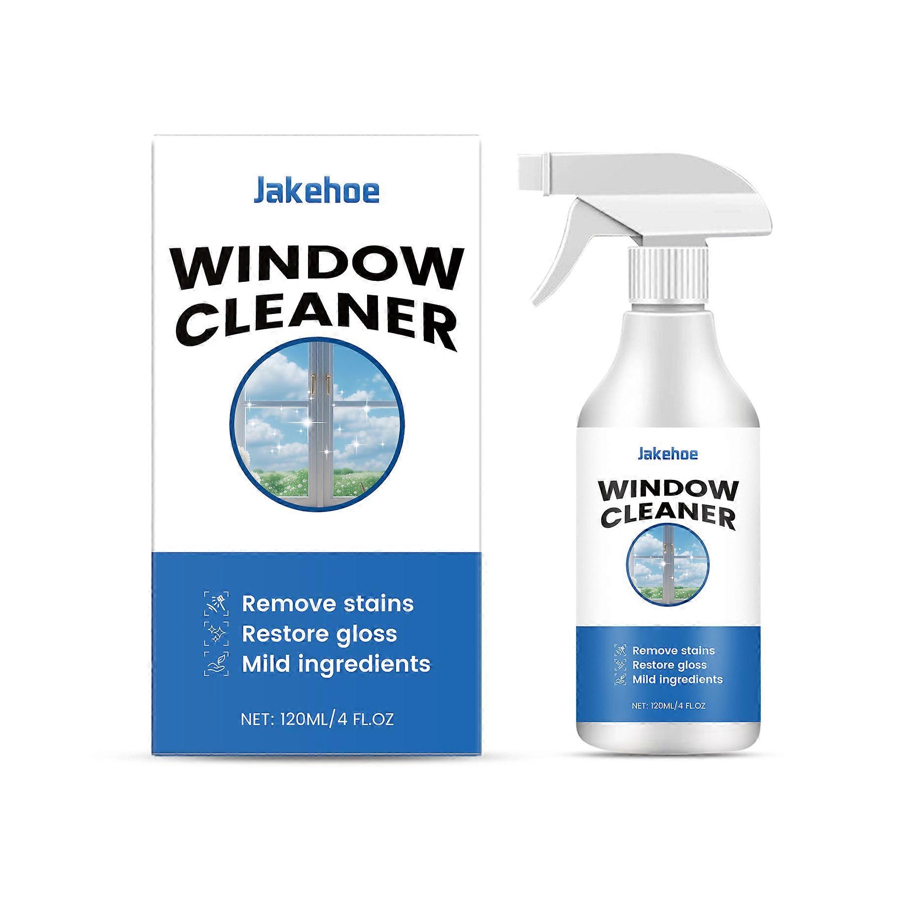 Jakehoe Glass Cleaner - Removes Stains Without Leaving Marks
