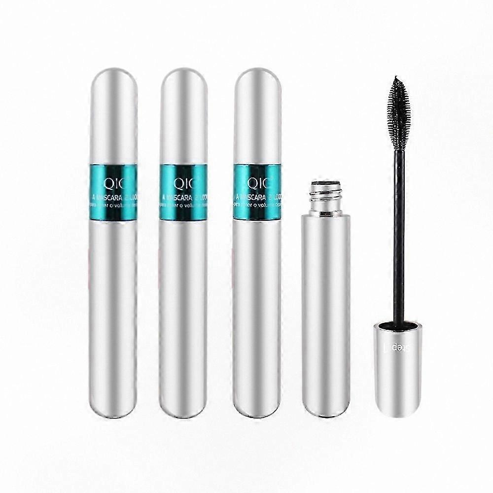 Waterproof Mascara Trio for Volumizing and Lengthening, Smooth Clump-Free Application with Natural Finish
