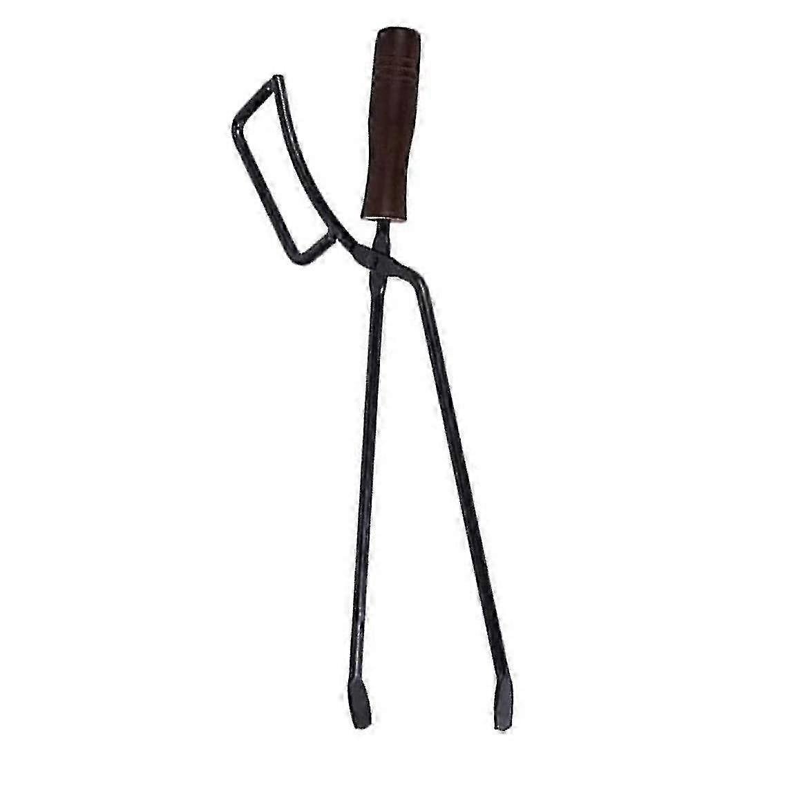 Brennholzzange mit bequemem Griff - Langlebiger Stahl