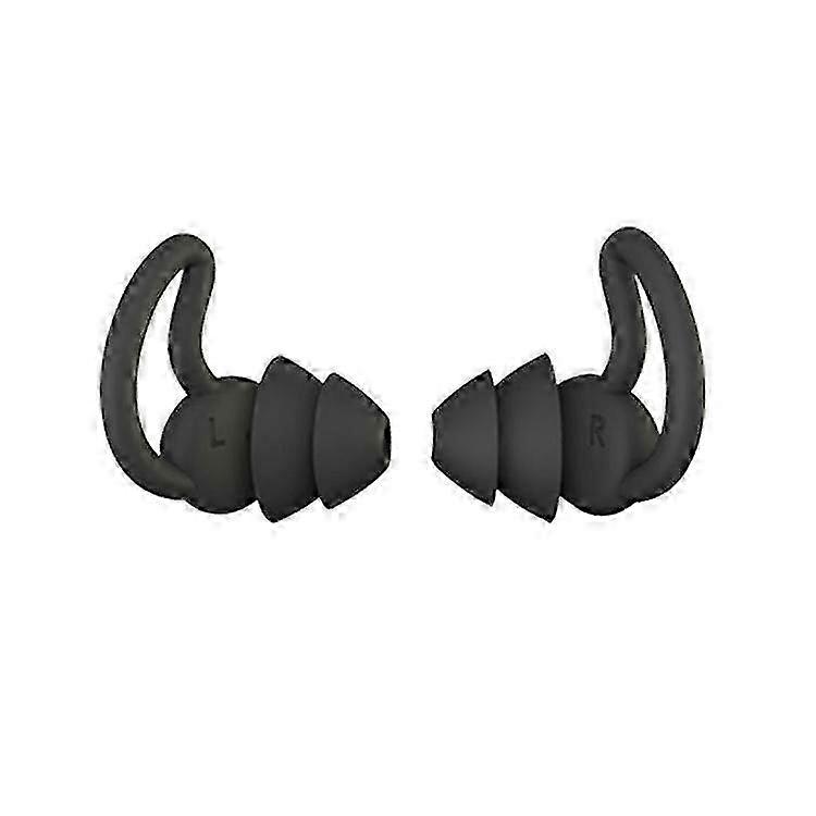 Imebobo Noise Reduction Sleeping Earplugs with Two-Layer Silicone for Snoring Travel Office Use