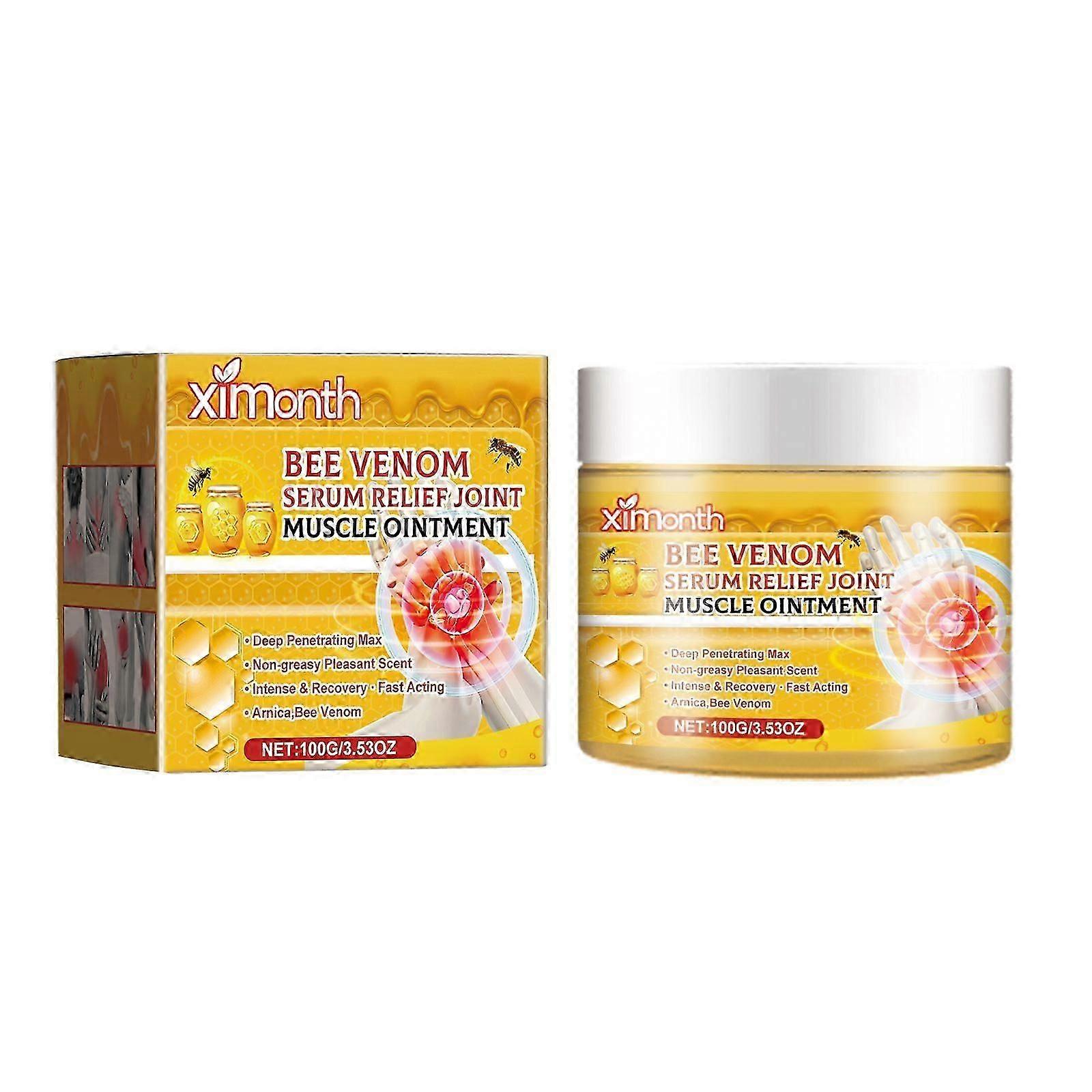 Bee Venom Joint Care Cream - Relieve Muscle Soreness , Enhance Joint Flexibility - 100g