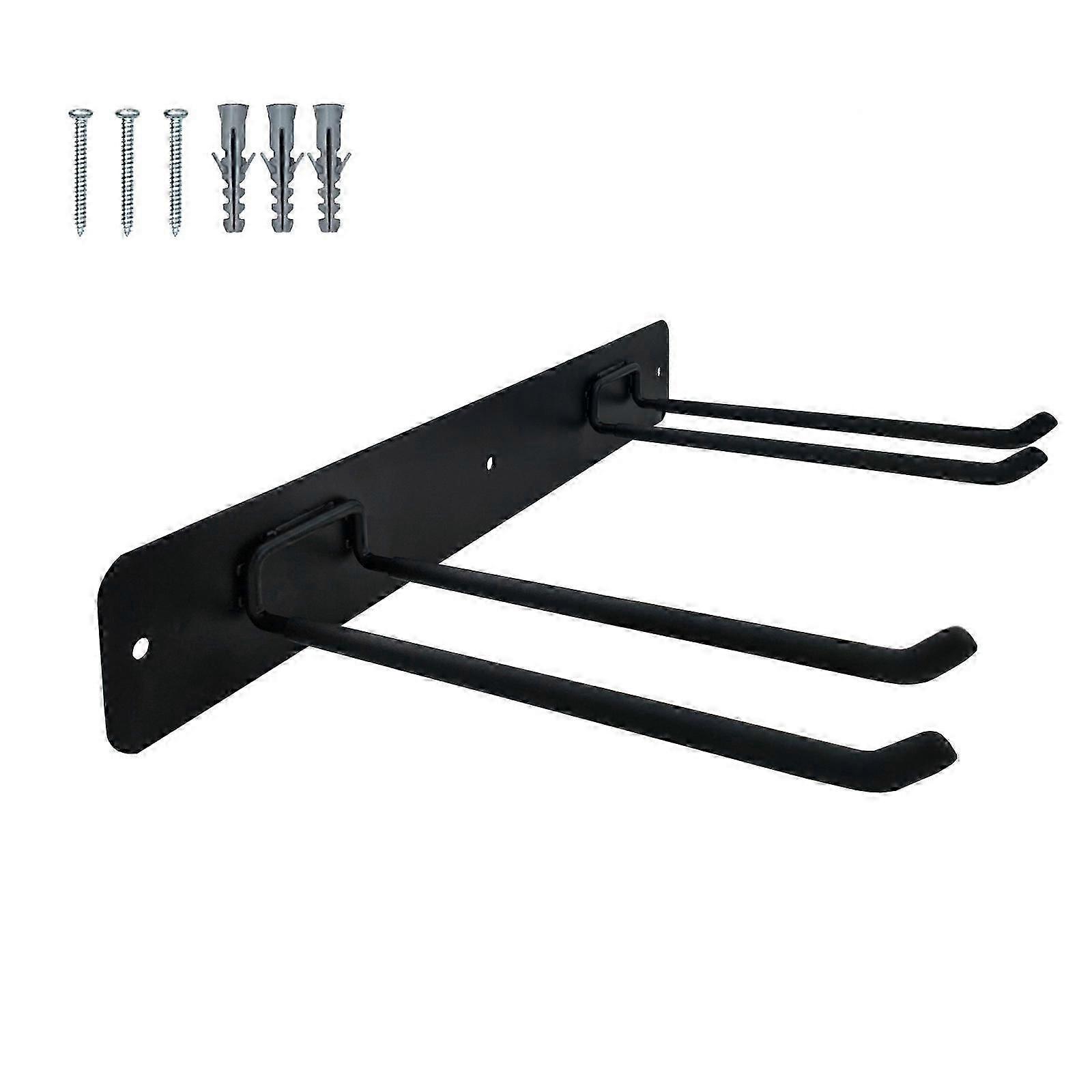 Black Storage Hooks For Garage And Garden Strong Load Bearing Capacity Suitable For Multiple Uses Orange Color