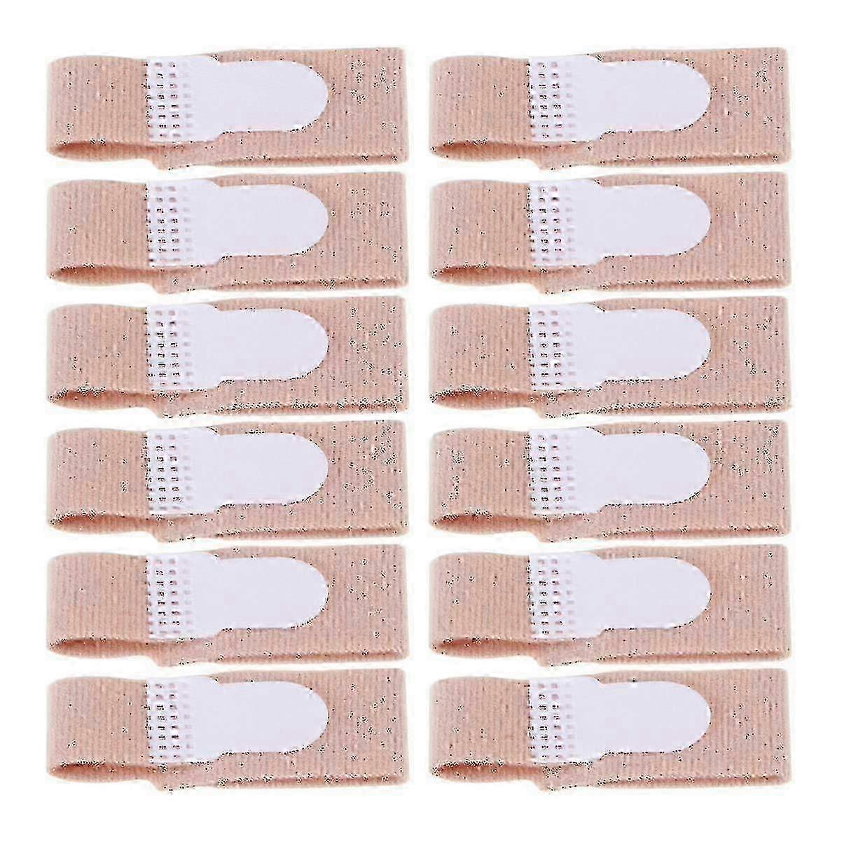 12 Pcs Finger Buddy Bands - Splints for Jammed & Broken Fingers, Size M For Yvan