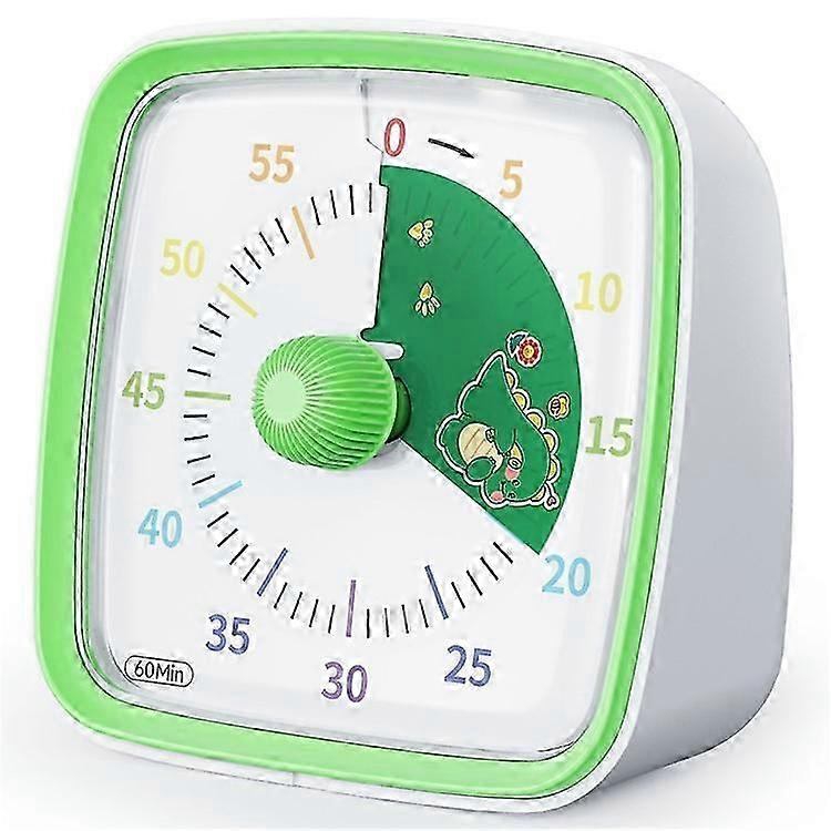 VT03 60-Minute Countdown Timer Visual Timer with Night Light for Kids and Adults