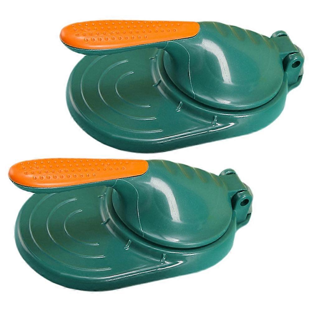 2 Pcs Dumpling Press Steamer Skin Mold Maker Machine Pp