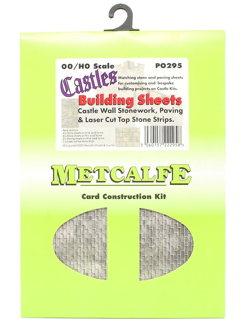 Metcalfe PO295 Castle Stonework Card Kit