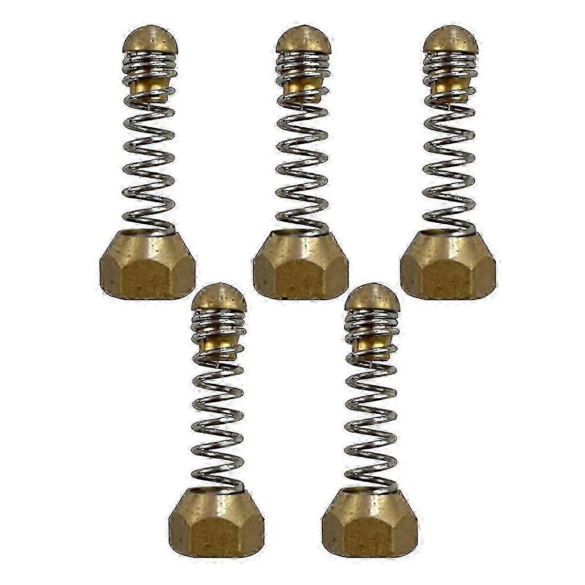 5pcs 1/8 Internal Thread Pressure Washer Pipe Nozzles,sewer Drain Pipe Spring Ejectors,cleaning Vib