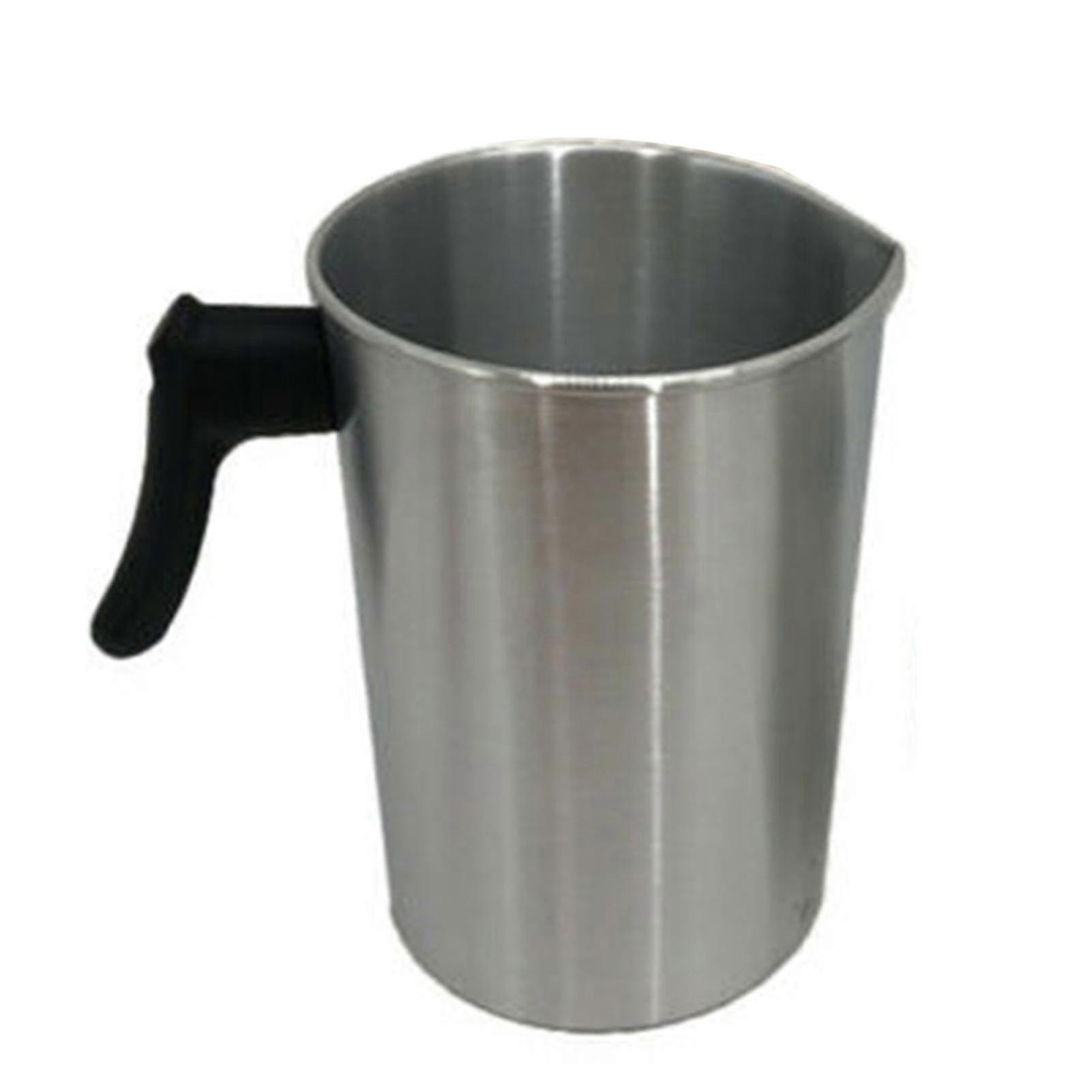 Candle Making Pouring Pot Large Capacity Wax Pot with Heat-Resistant Handle for Melting Chocolate Candy z