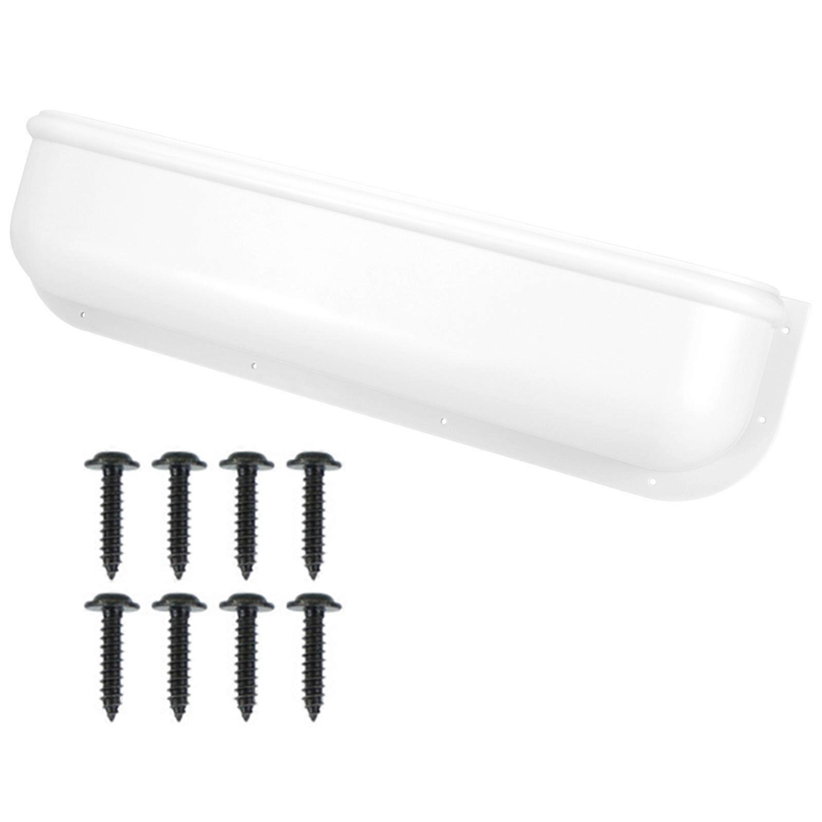 Easy Install Stackable Door Handle Storage Rack  Overhead Armrest Shelf Organizer for Commercial Vehicles Campers Tools  White