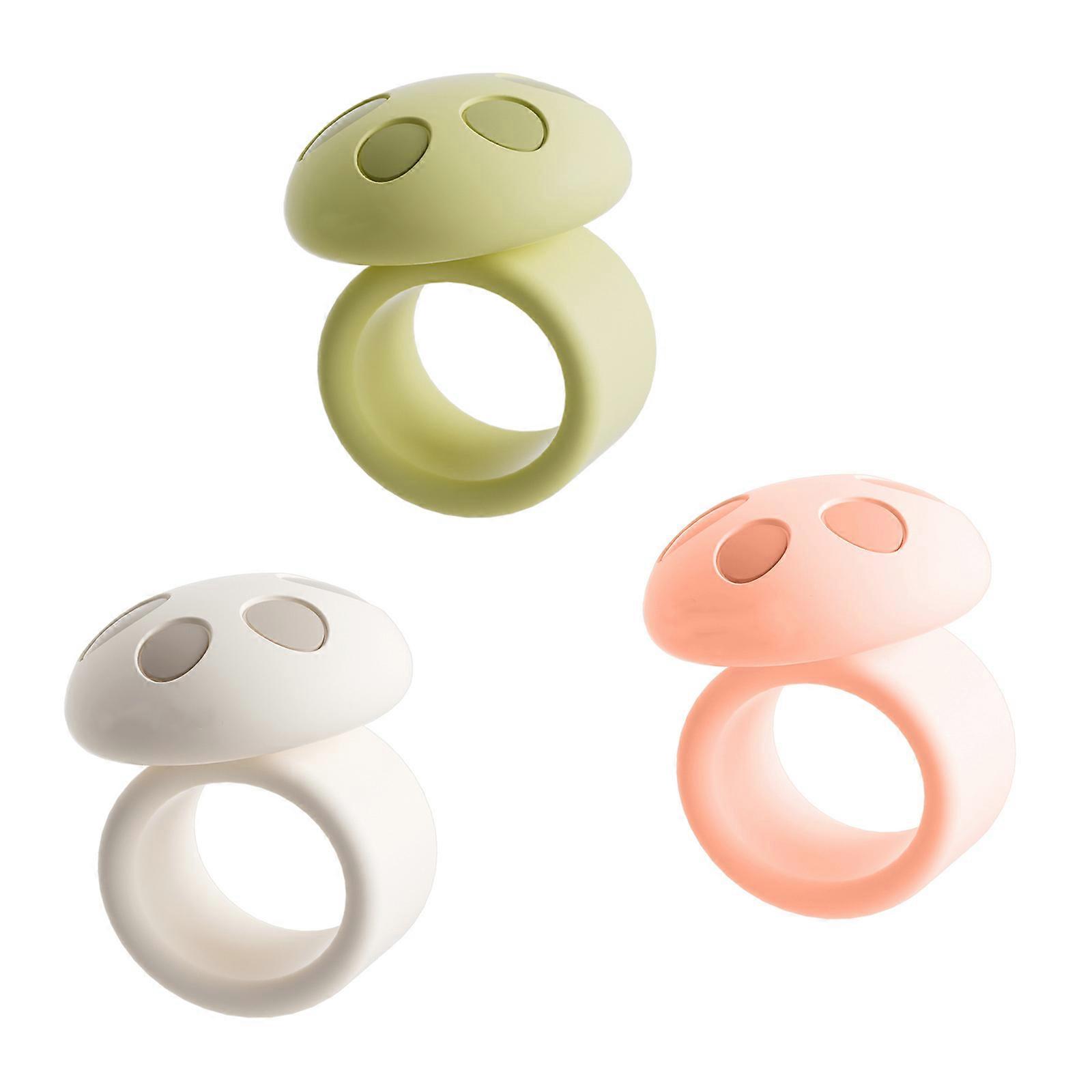 3 delar robusta silikon dörrstoppare kuddar tysta handtagsskydd enkel installation design modern elegant färg set flerfärgad