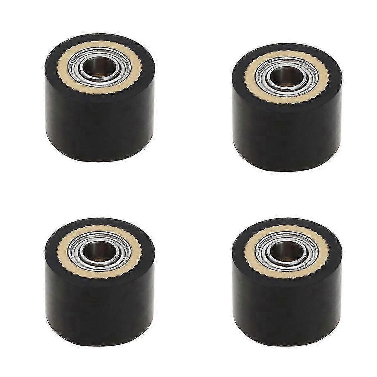 4pcs Pinch Roller 4x10x14mm Plotter Cutter Roller Paper Feed Roller for Mimaki CG Series Cutting Plo