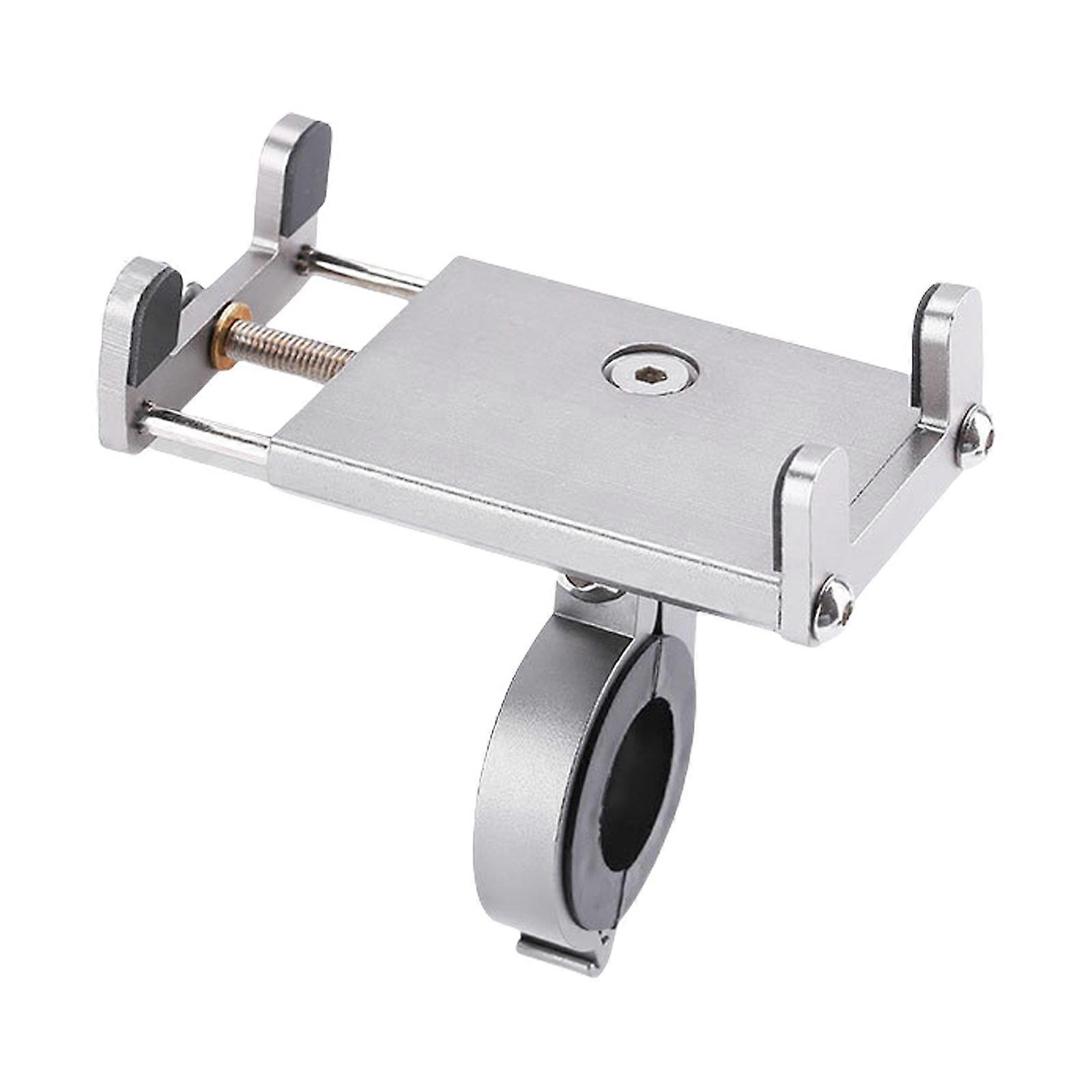 Commuters Bike Phone Stand Long Distances Cycling Smartphone Mount Stand for Daily Commuters and Cyclists  Titanium color 1
