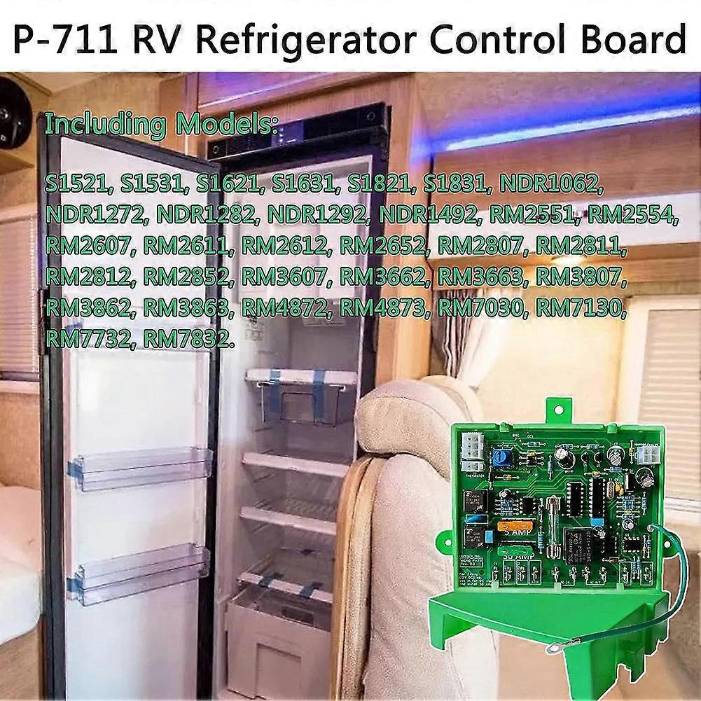 For Micro-Type P-711 Refrigerator Control Circuit Board 2-Way and 3-Way Models Improved Functionality