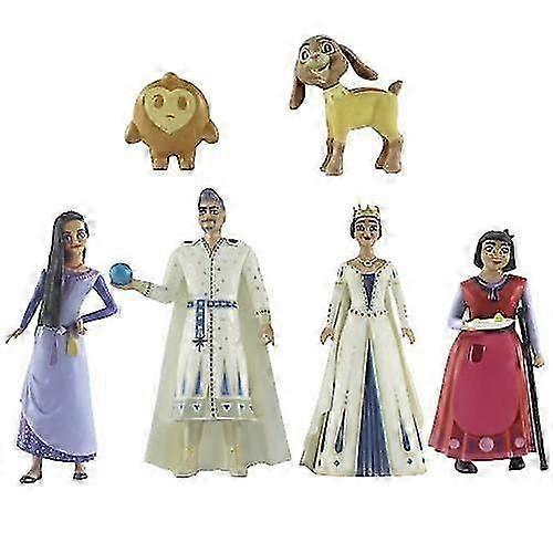 4.5-5.5 אינץ 'כוכב משאלה בעבודת יד משרד מצויר סרט מצויר דגם בובה קישוטים 6 סוגים 320ז