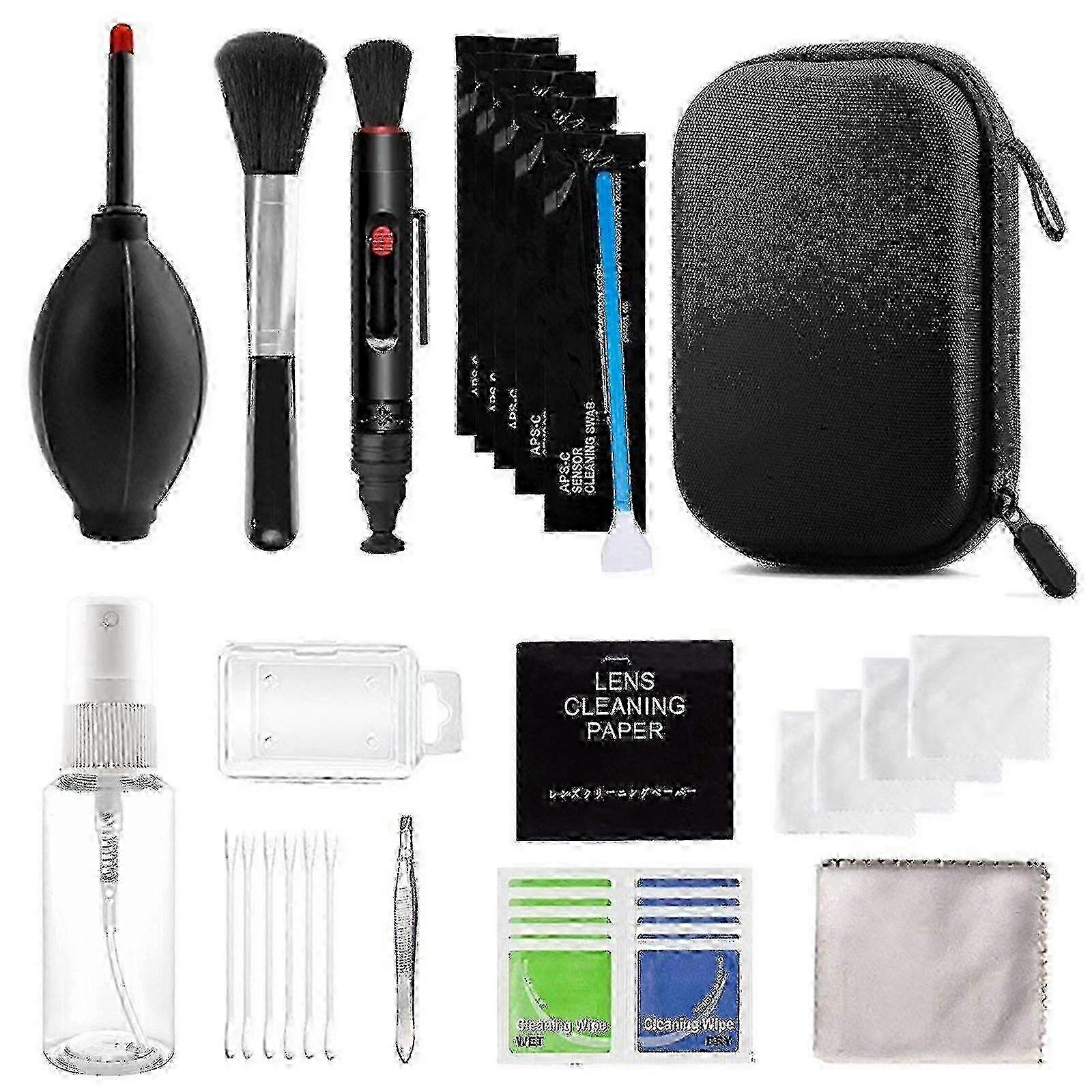 29-in-1 Camera Lens Cleaning Kit for DSLR & Mirrorless