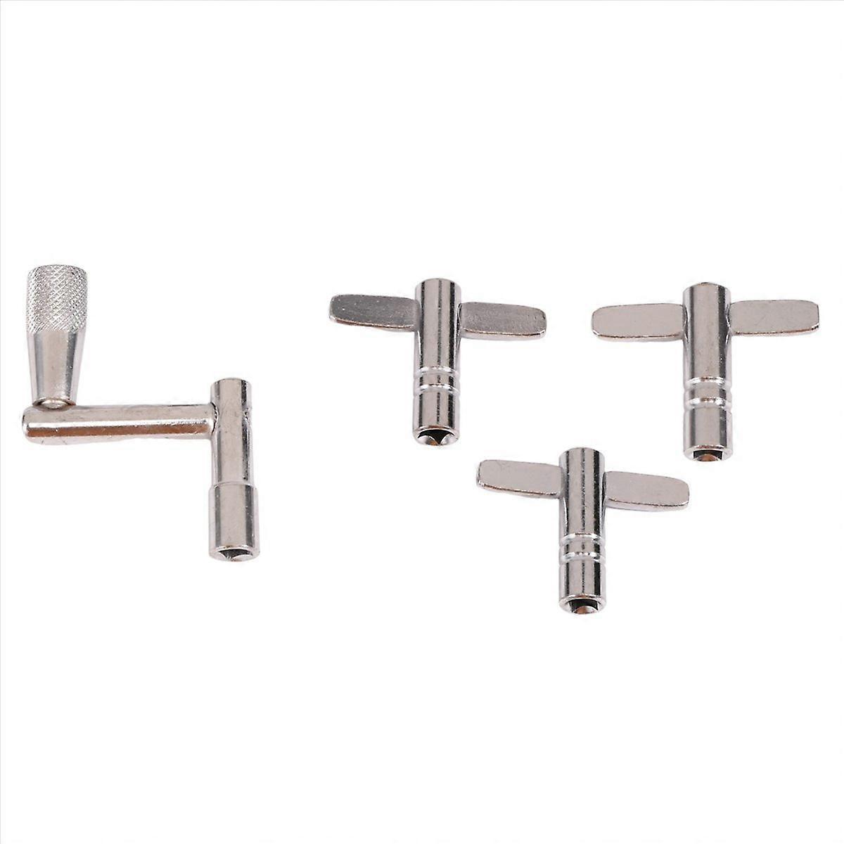 Drum Keys 4 Pack Drum Tuning Key with Continuous Motion Speed Key Percussion Instruments Parts for D