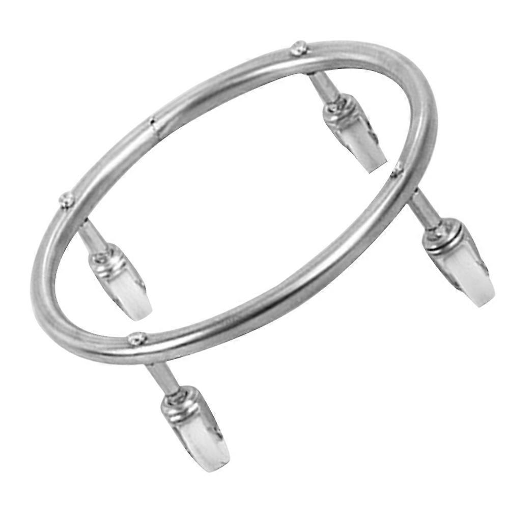 Gas Tank Base With Casters Storage Mobility Round Shape Home Users 29.30X29.30X10.00CM 1Pack