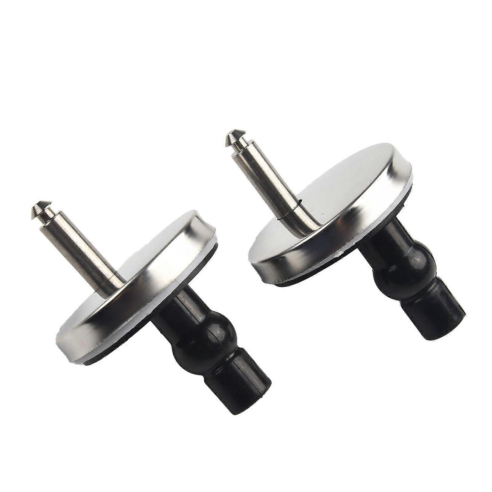 6pcs Soft Close  Fix Toilet Seat Hinges Quick Install Universal Replacement for Secure Hold