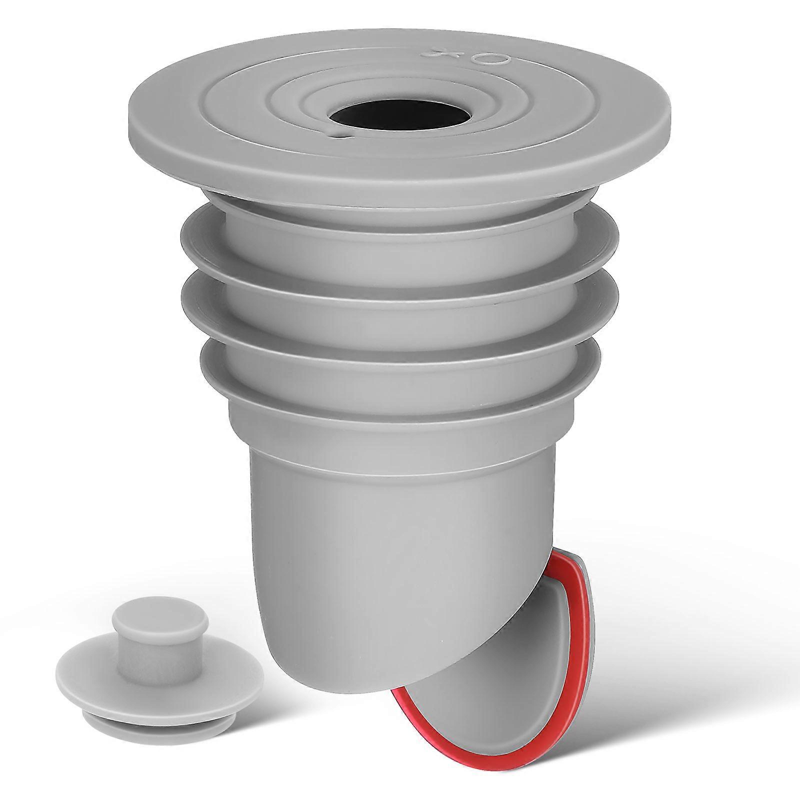 Floor Drain Plug Odor Proof Shower Drain Core Sewer Backflow Preventer Anti Clogging Drain Core