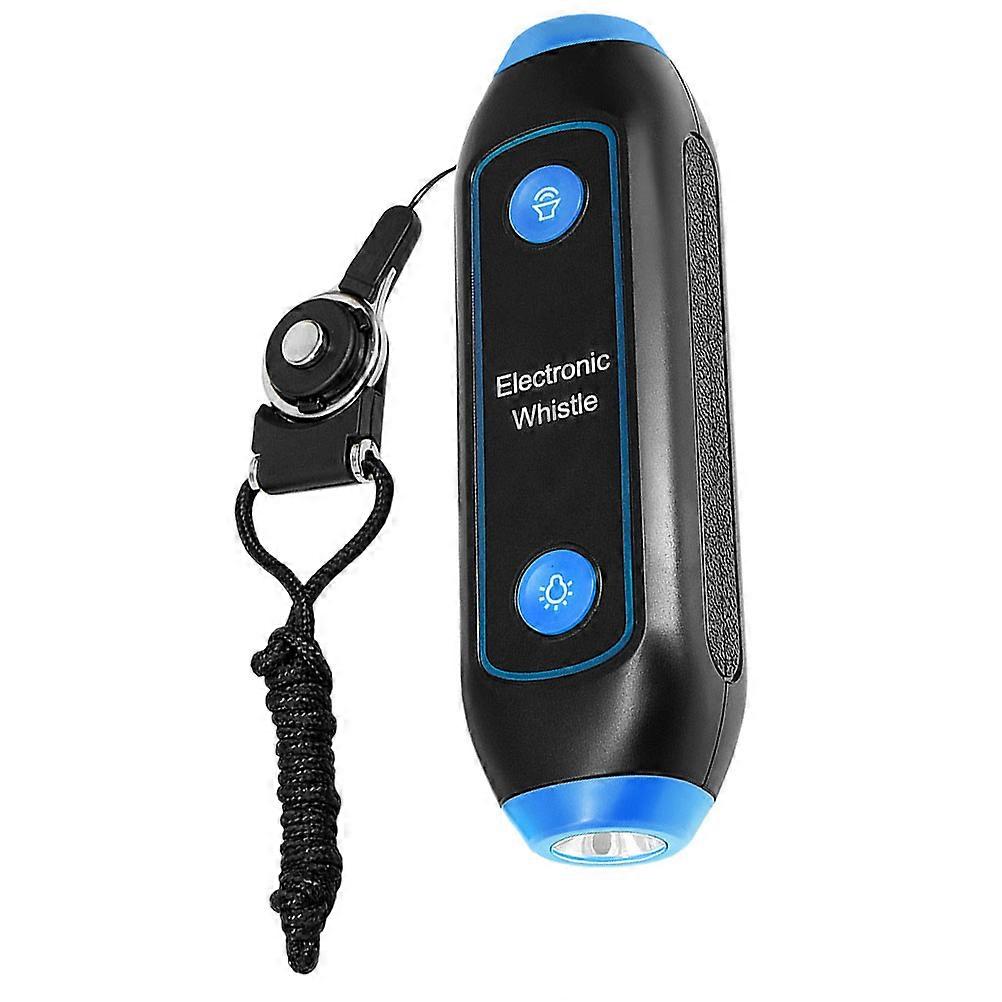 Electronic Whistle 3 Tones Multipurpose Handheld Whistle With Lanyard Torchlight