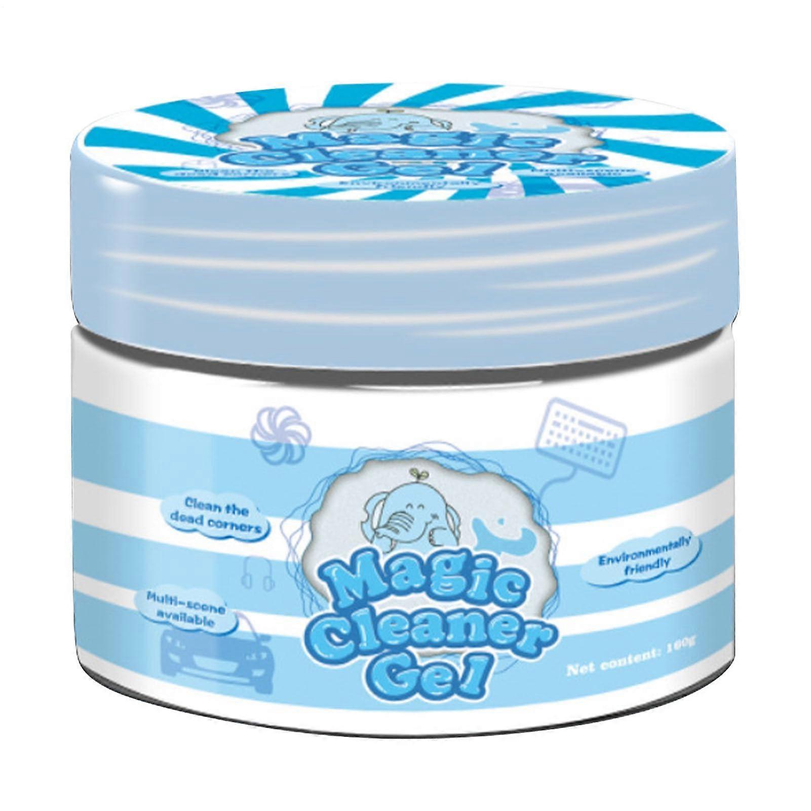 Car Cleaning Gel with Strong Dust Adhesion, Reusable Putty for Car Interior, Vents and Keyboard