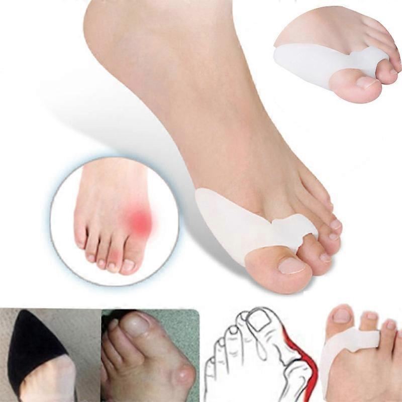 Hallux valgus double ring toe separator toe separator overlapping toe separator for hallux valgus correction