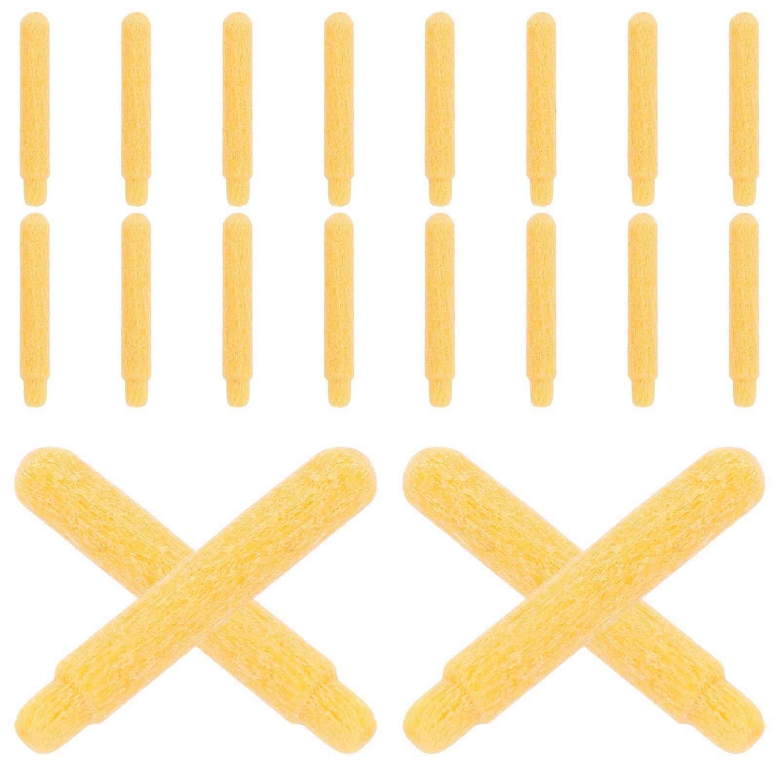 Oljefärgsmarkörpennspetsar för utbyte med 20 st akryl gula spetsar