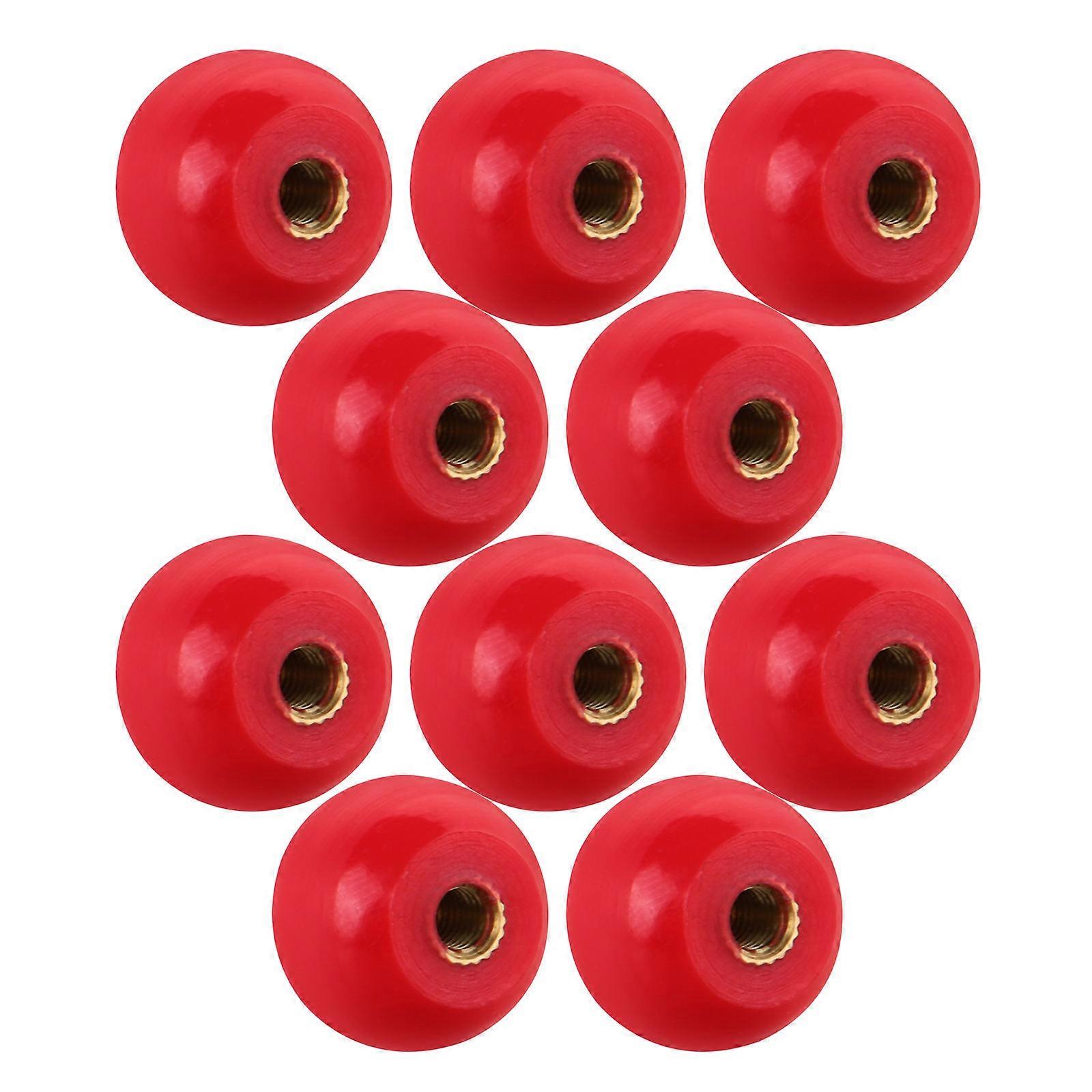 Red Mechanical Handle for Milling Machine 10Pcs Replacement Crank Set