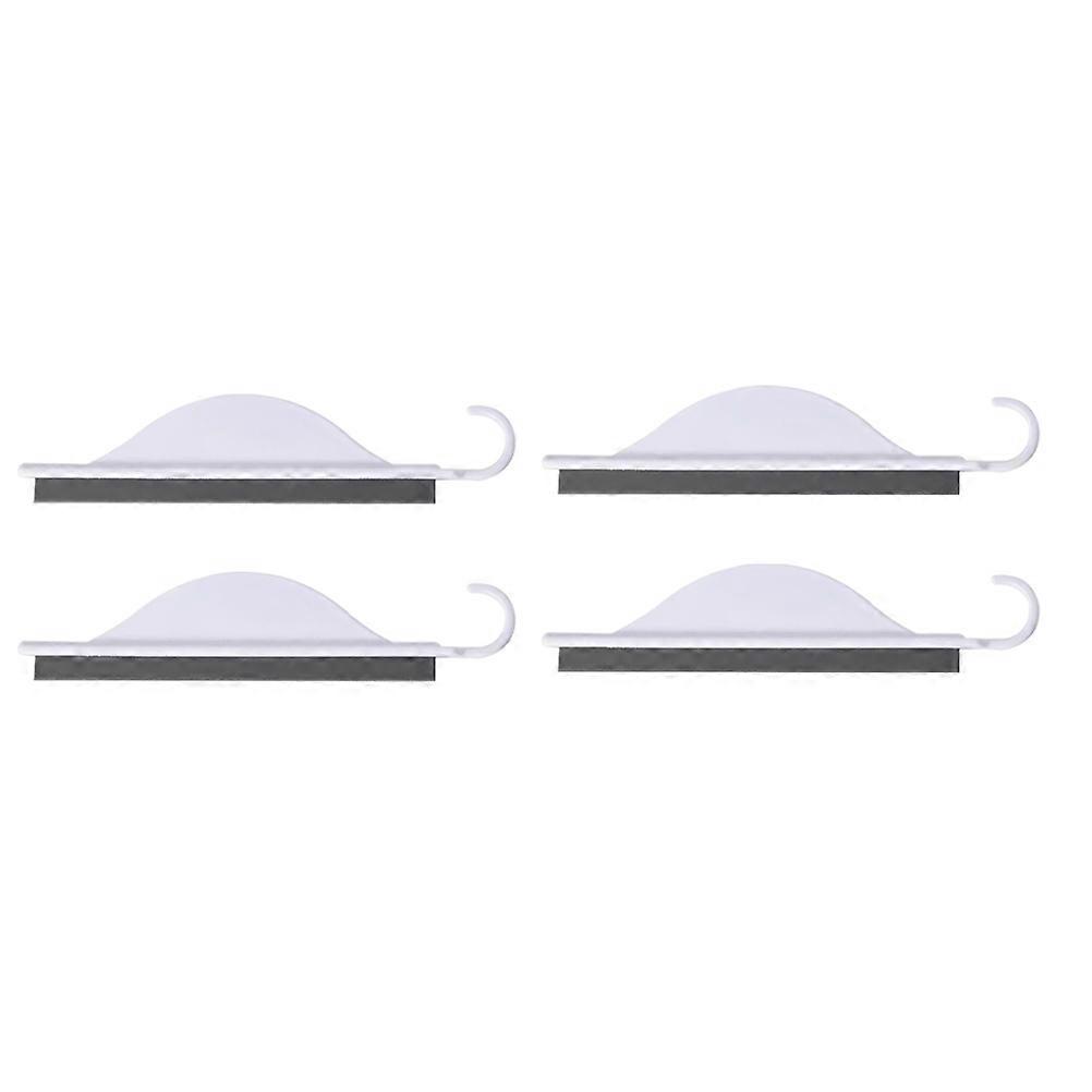 Glass Squeegee Mini Squeegee with Hook 4Pcs for Shower and Mirror Cleaning