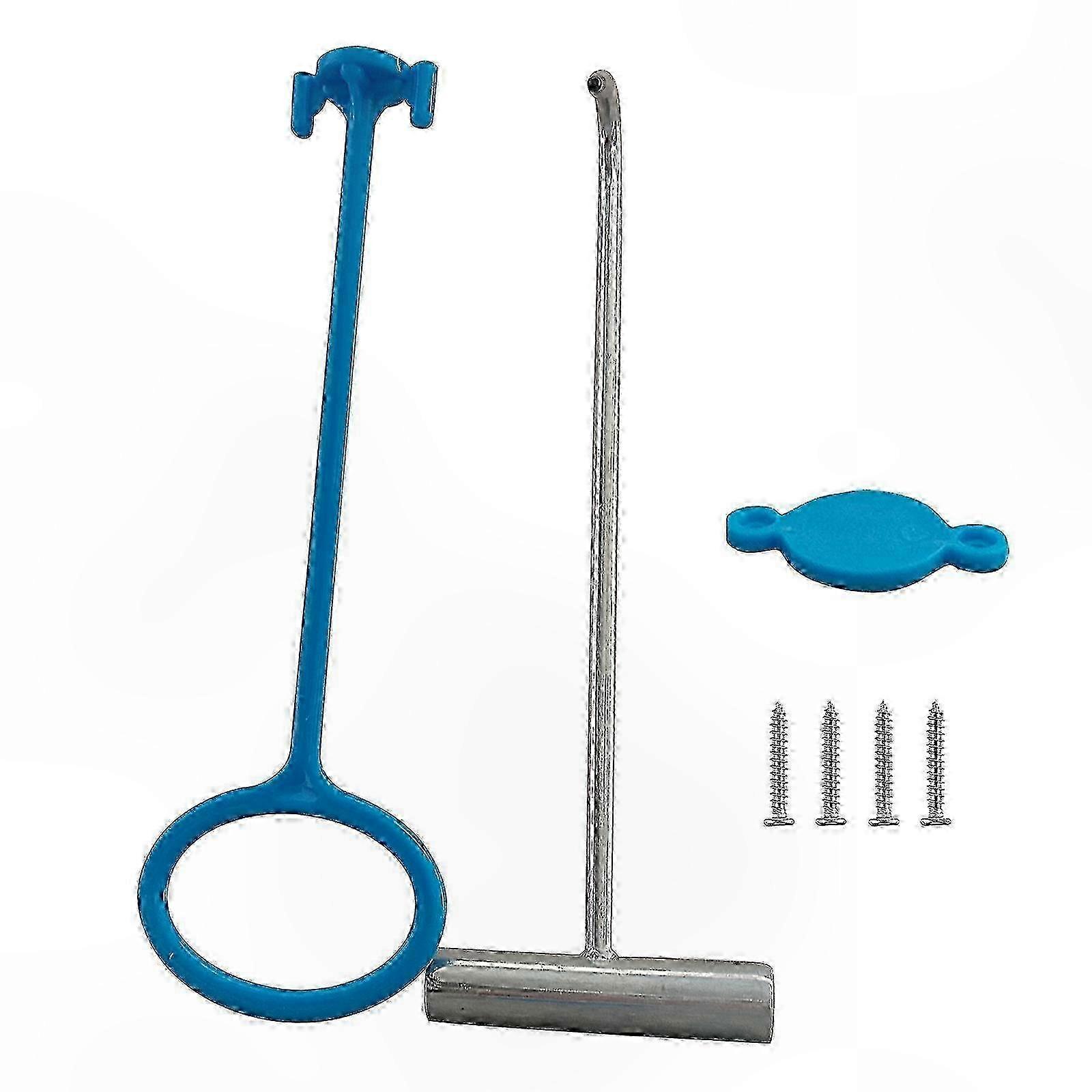 Universal Pool Skimmer Basket Handle Hook, 1 Set Replacement Pool Accessory