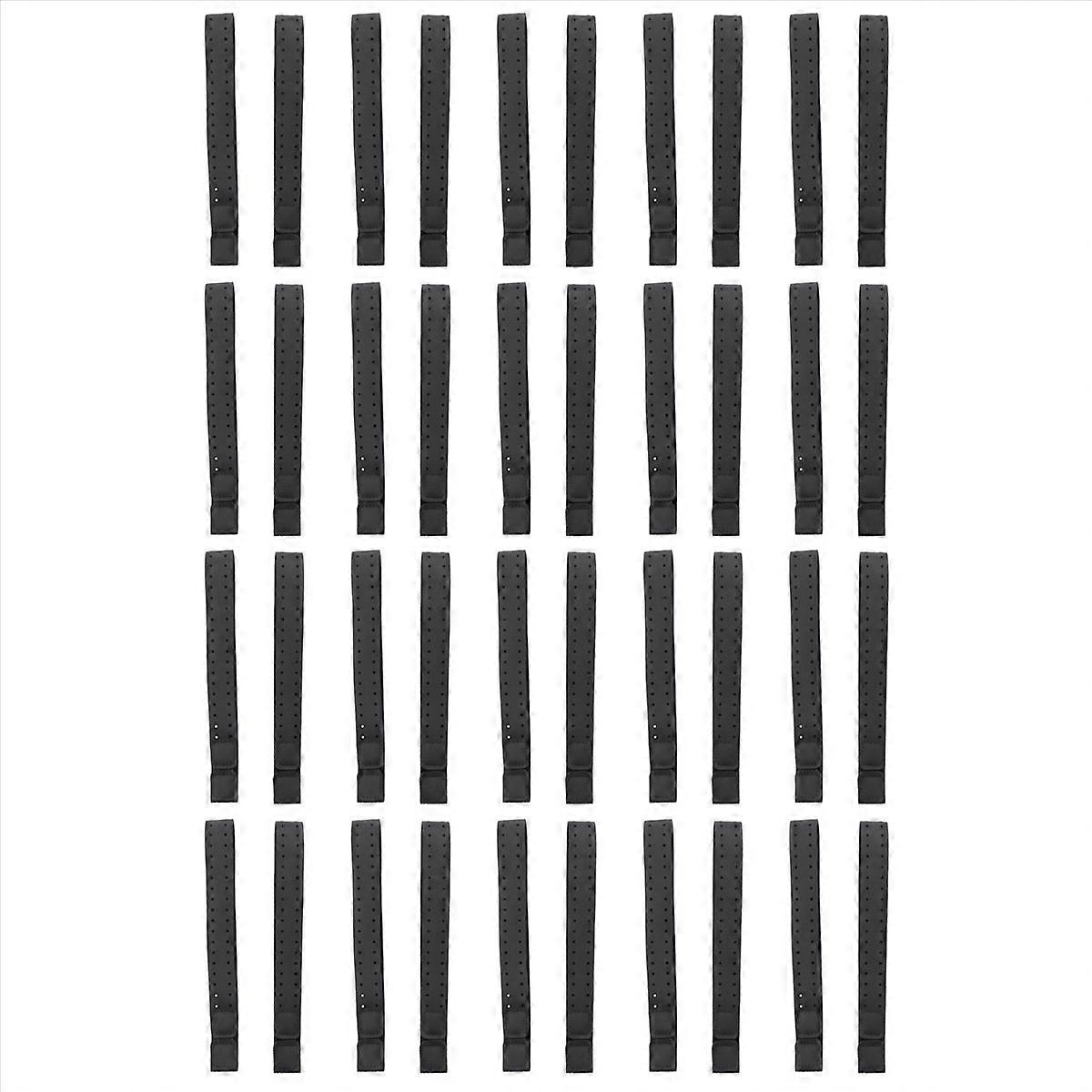 2Pcs Adjustable and Breathable Replacement Armband (Black)