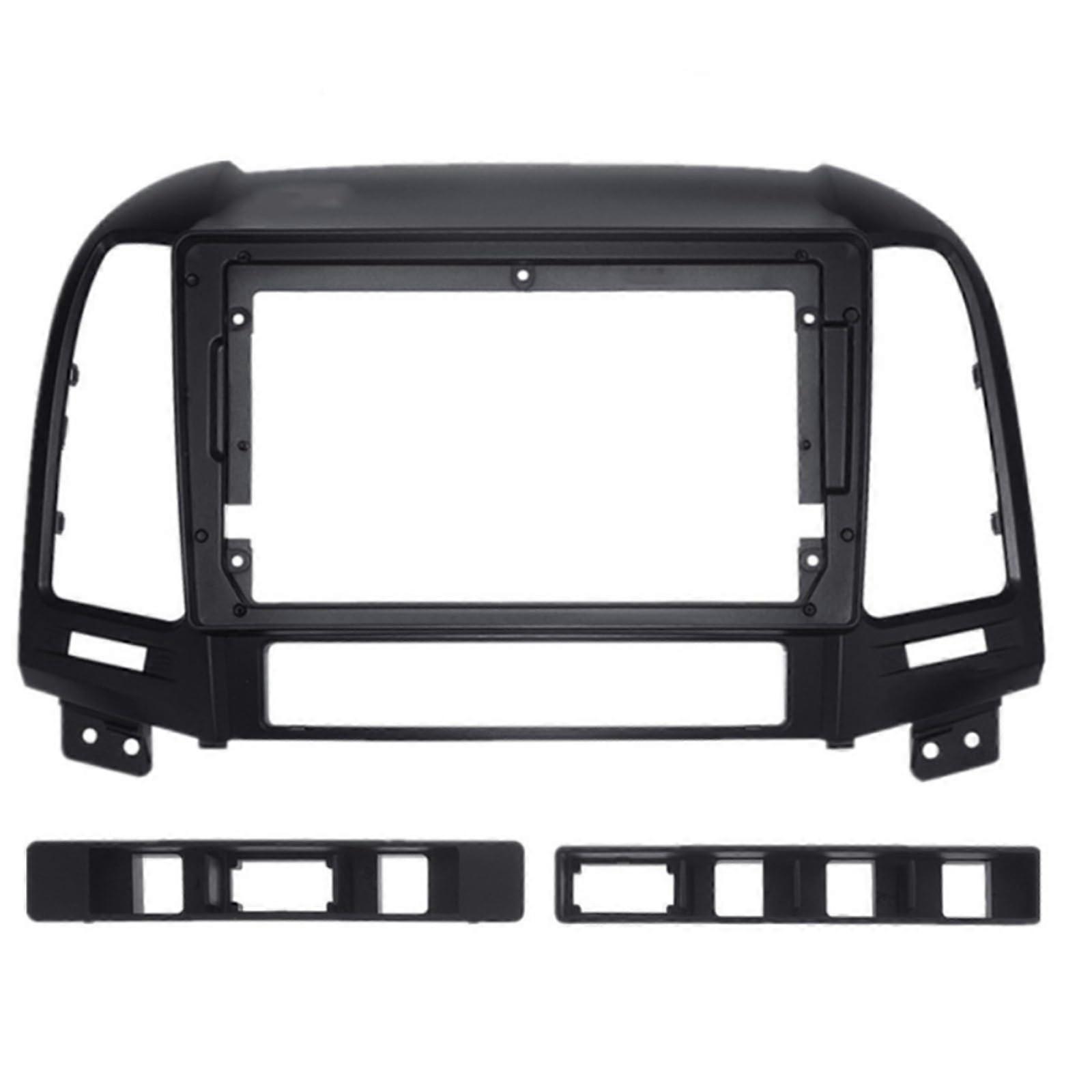 Stereo Installation Kit for Hyundai Santa Fe 20062012 Dash Trim Frame ABS Navigation Bezel