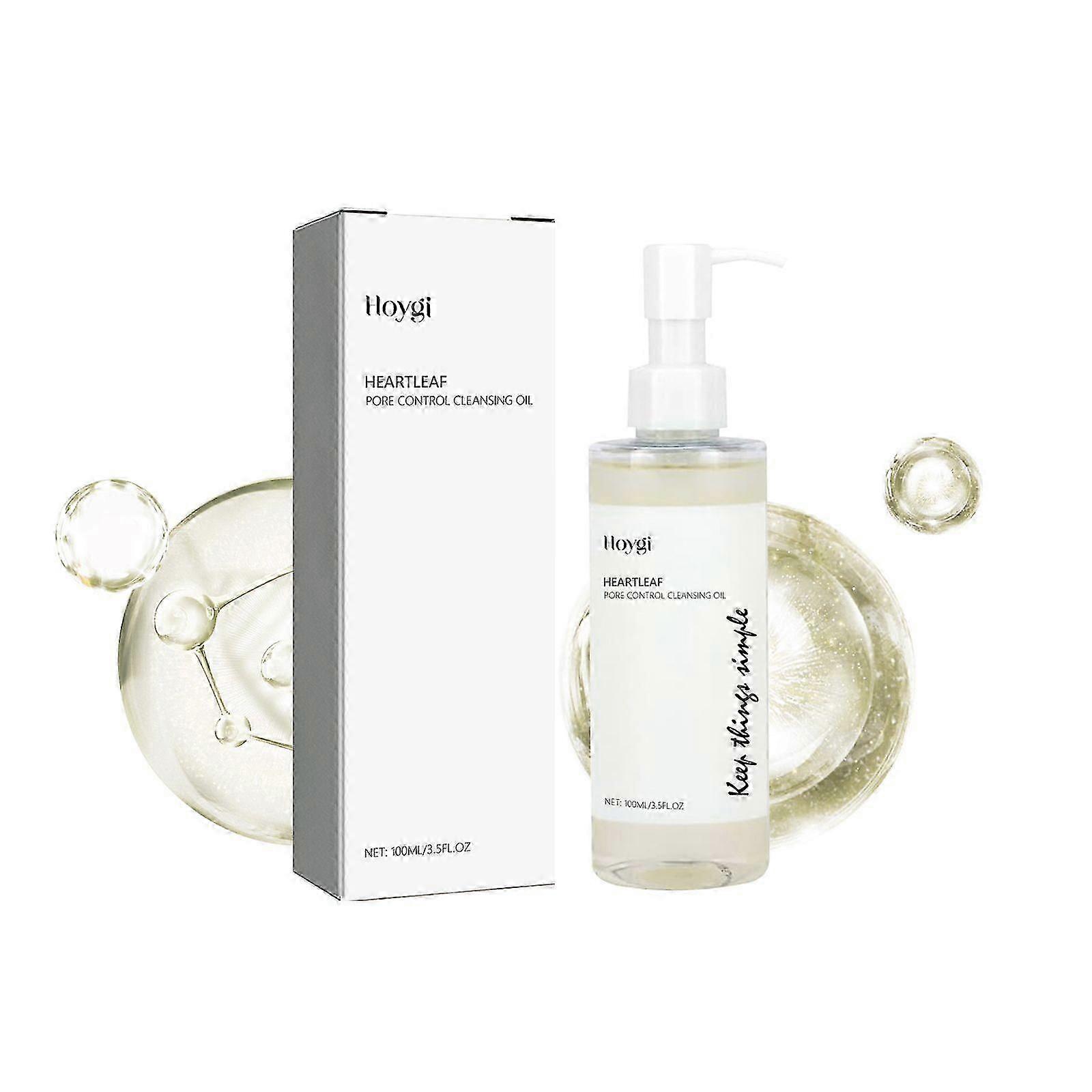 Pore Control Cleansing Oil  Deep Clean, Tighten Pores & Hydrate with Olive & Houttuynia