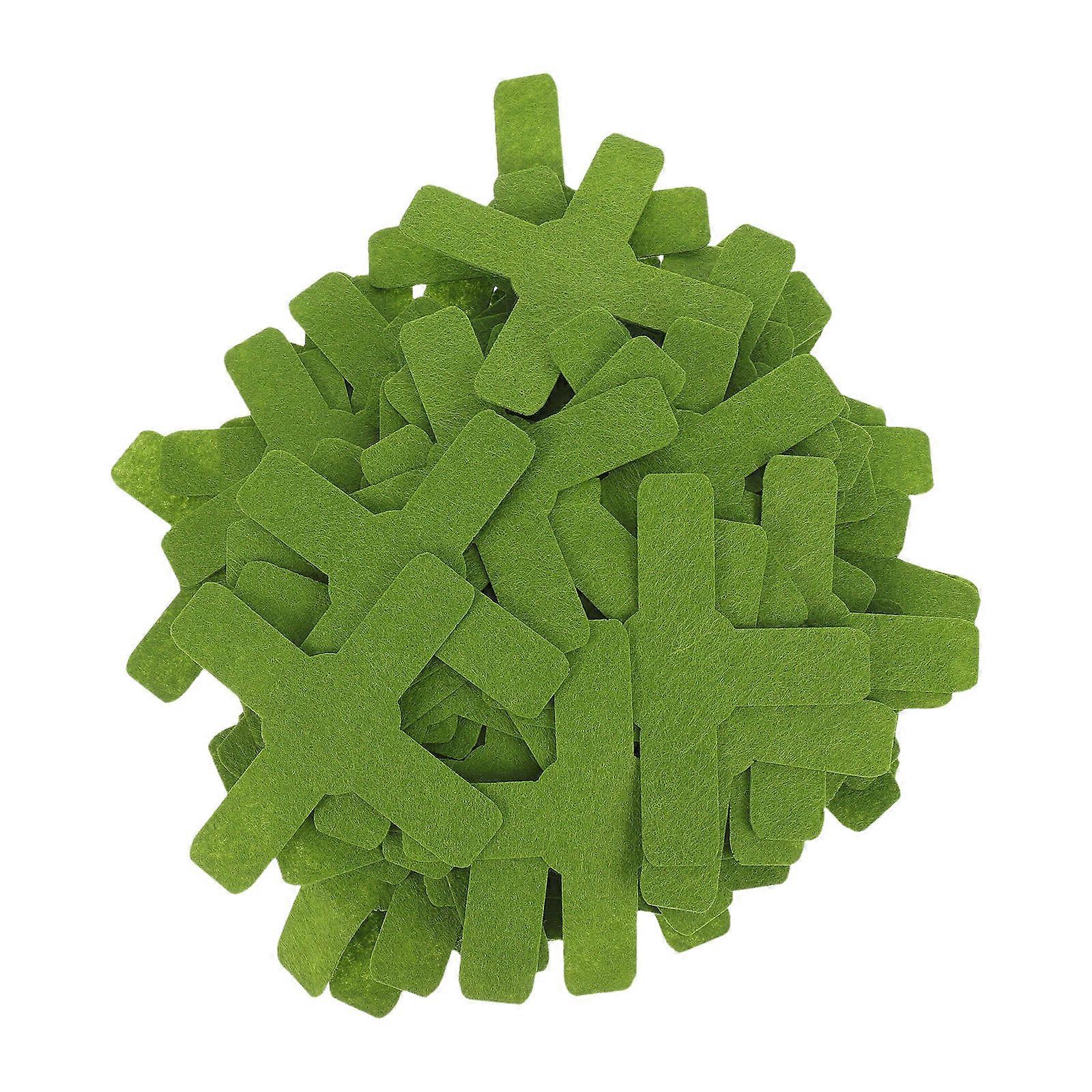 Cup Dividers Protectors Felt Separators for Home Use 100Pcs Green