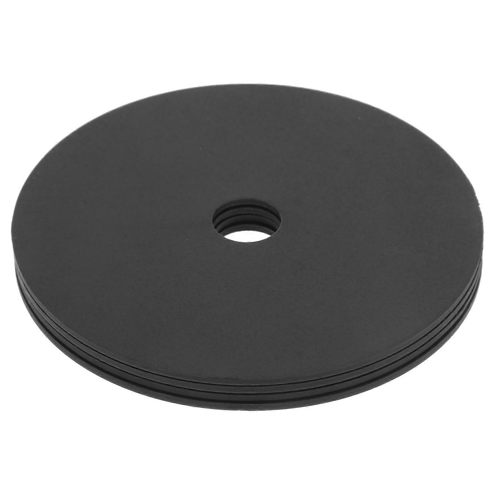 4Pcs Toilet Cleaning Brush Replacement Cover for Splash Proof Black Accessory